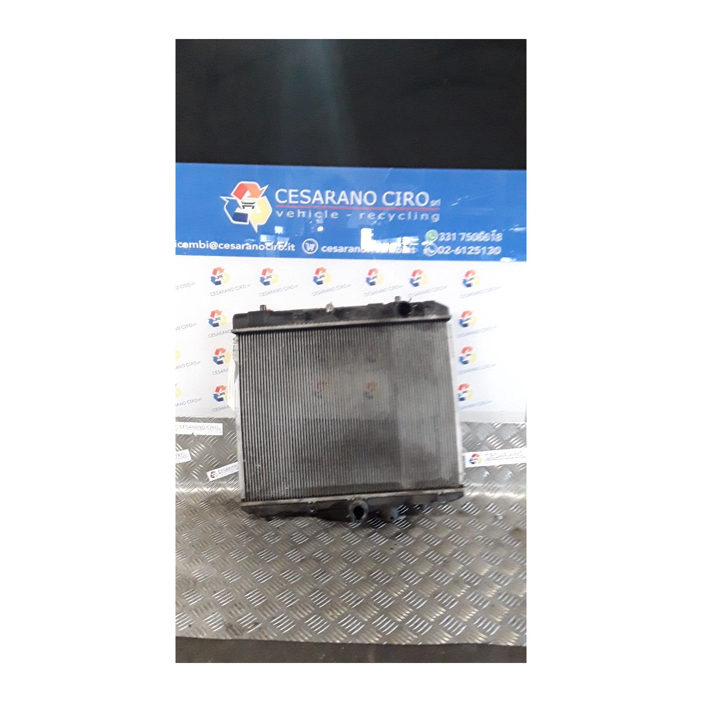RADIATORE 056 OPEL AGILA (H08) (01/08-) K10B 93196874