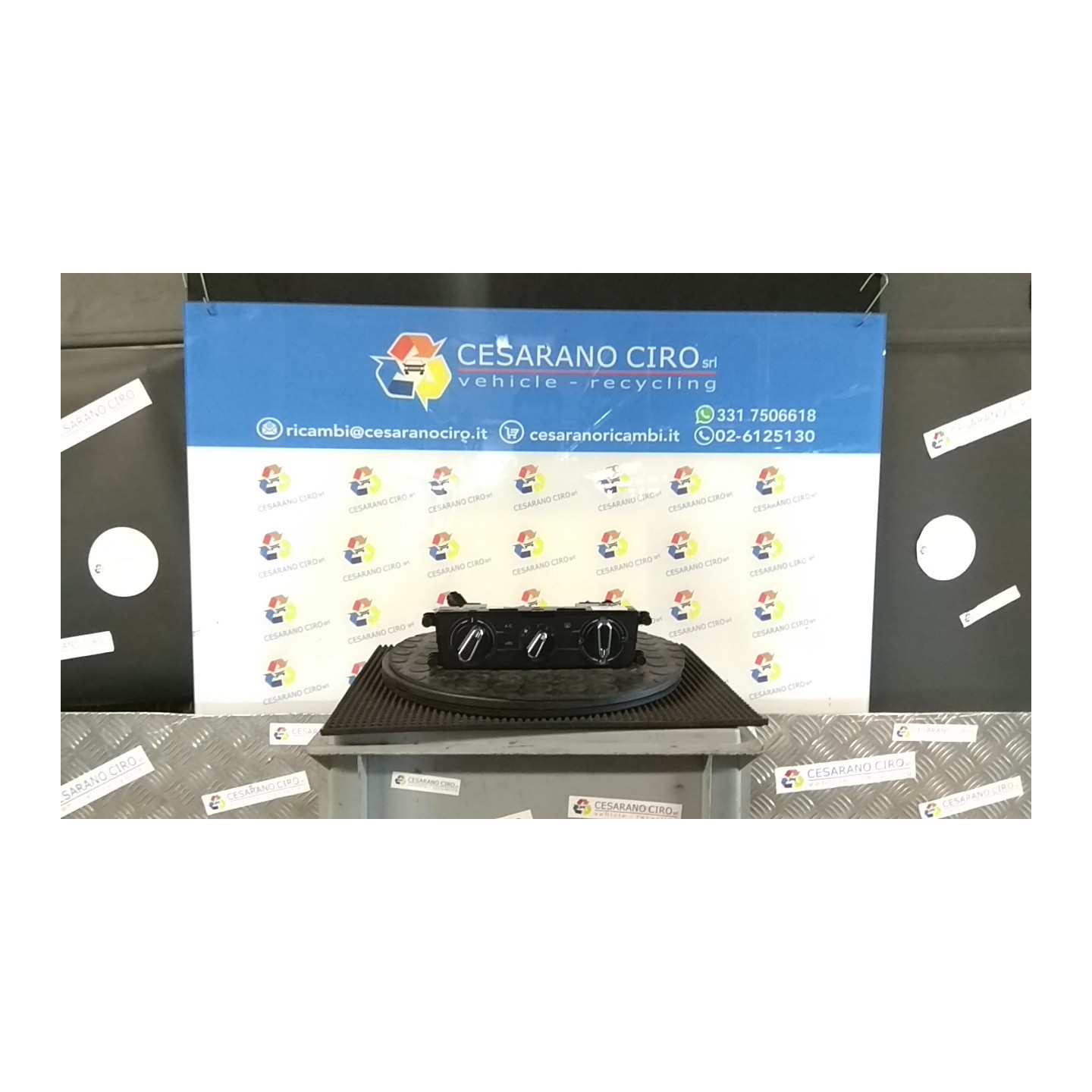 BLOCCO COMANDO CLIMATIZZAZIONE 095 VOLKSWAGEN POLO (6C) (03/14-02/18) CJZ 6C0819045