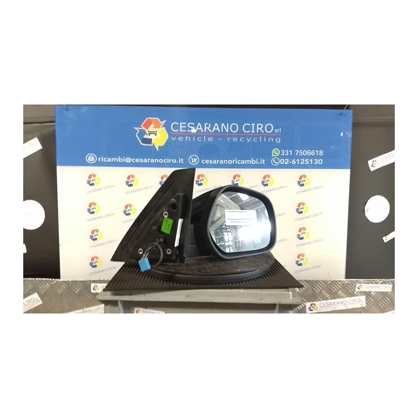 RETROVISORE EST. REGOLAZ. ELETTR. RIENTRABILE DX 015 DR DR5 SQRE4G16 NB4979002717003747999999DX