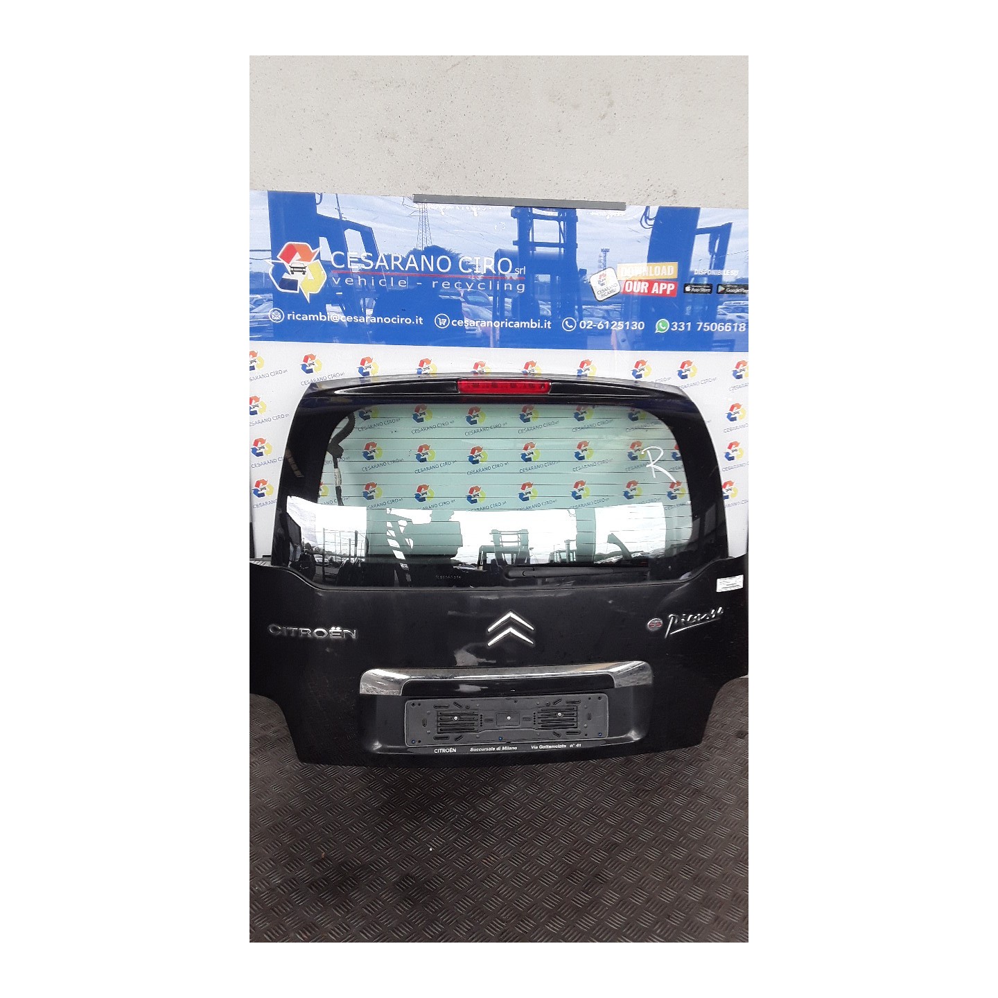 PORTELLO POST. 007 CITROEN C3 PICASSO (02/09-02/18) 8F02 9803598080
