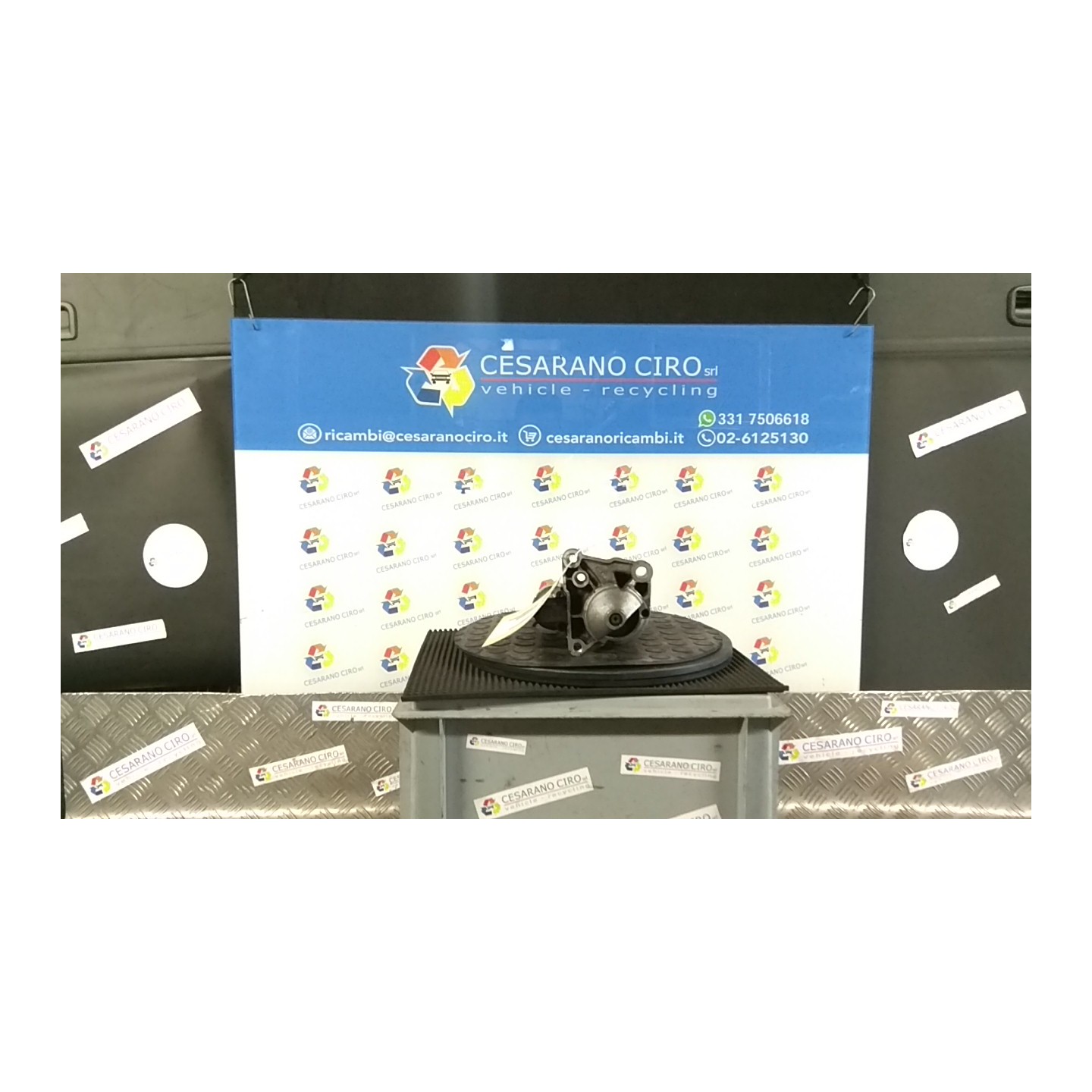 MOTORINO AVVIAMENTO BOSCH 019 RENAULT LAGUNA 2A SERIE (03/01-09/07) F4PC7 8200724810