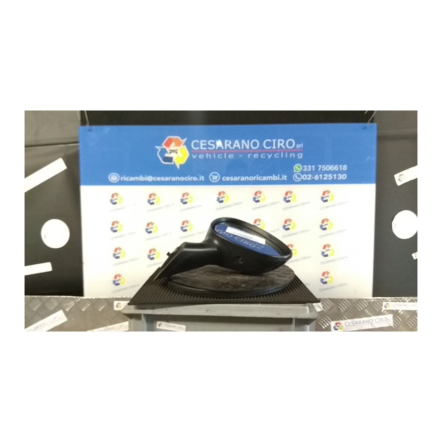 RETROVISORE EST. ELETTRICO TERMICO C/SONDA DX. 033 FIAT GRANDE PUNTO (2Y) (06/05-12/08 199A4000 735465558