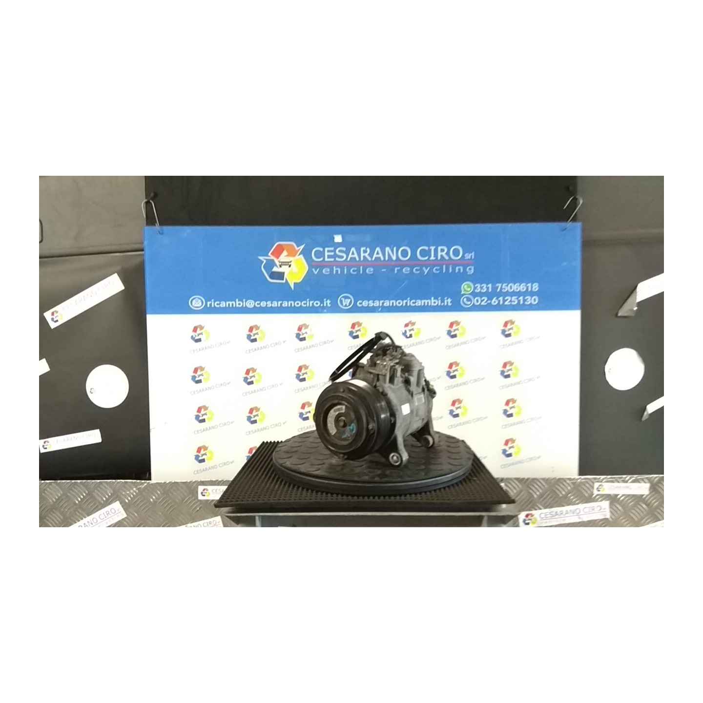 COMPRESSORE A/C ACEA /QUANTITA EMISS 104 BMW SERIE 3 (E90/E91) (09/08-) N47D20C 64526987862