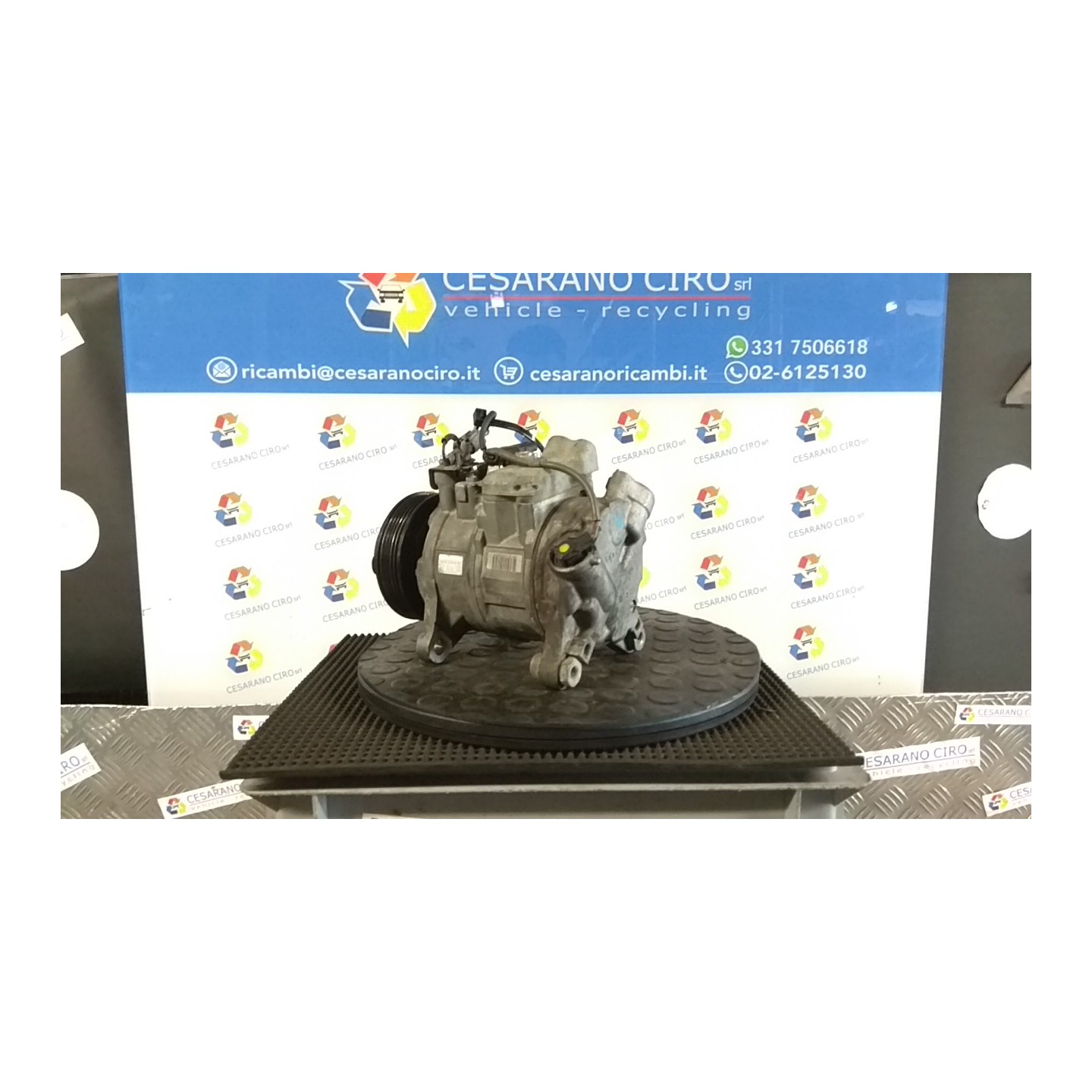 COMPRESSORE A/C ACEA /QUANTITA EMISS 104 BMW SERIE 3 (E90/E91) (09/08-) N47D20C 64526987862