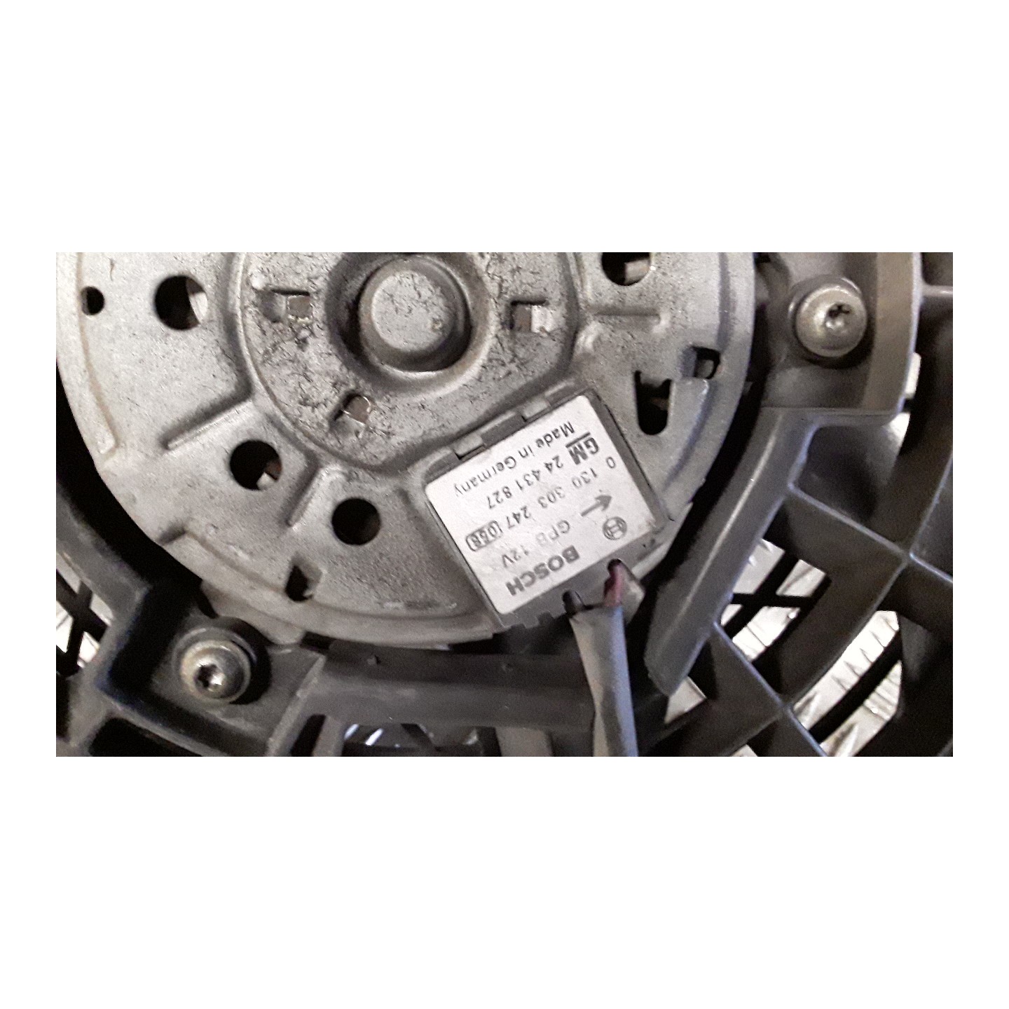 ELETTROVENTOLA SOFFIANTE 082 OPEL ZAFIRA (T98) (03/99-12/05) Z18XE 24431827