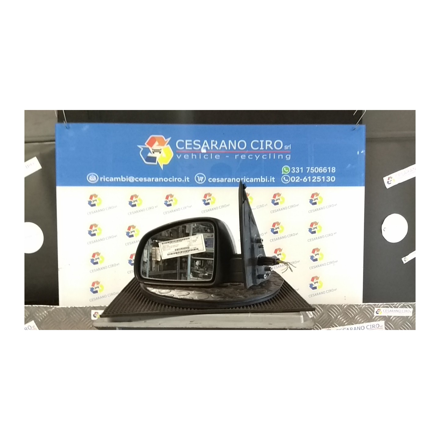 RETROVISORE EST. REGOLAZ. ELETTR. TERMICO SX. 056 OPEL MERIVA (X03) (03/03-12/10) Z14XEP 13148952