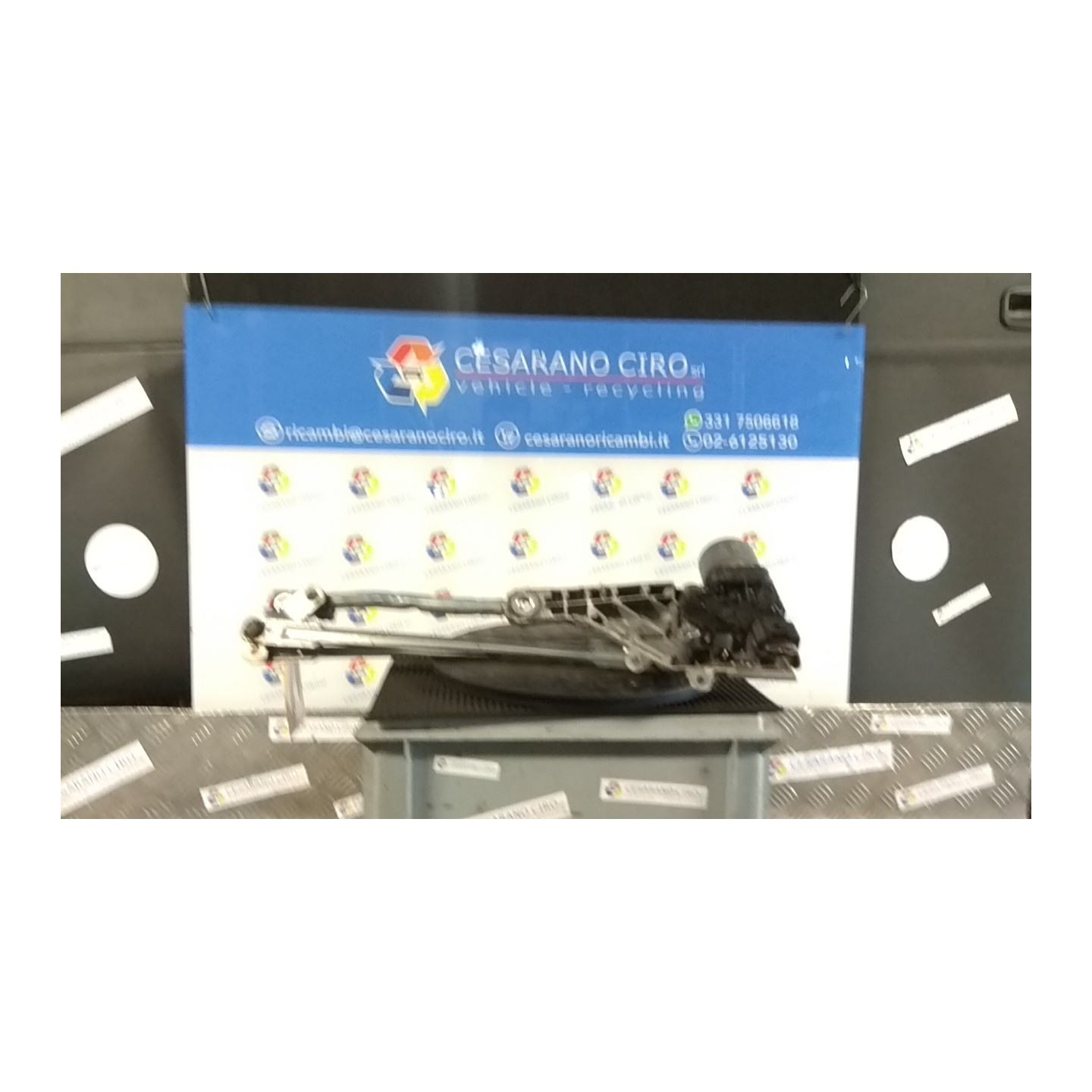 MECCANISMO TERGIPARABREZZA CON MOTORINO 077 FORD FIESTA (CB1) (09/08-10/13) SNJB NB3753007045005