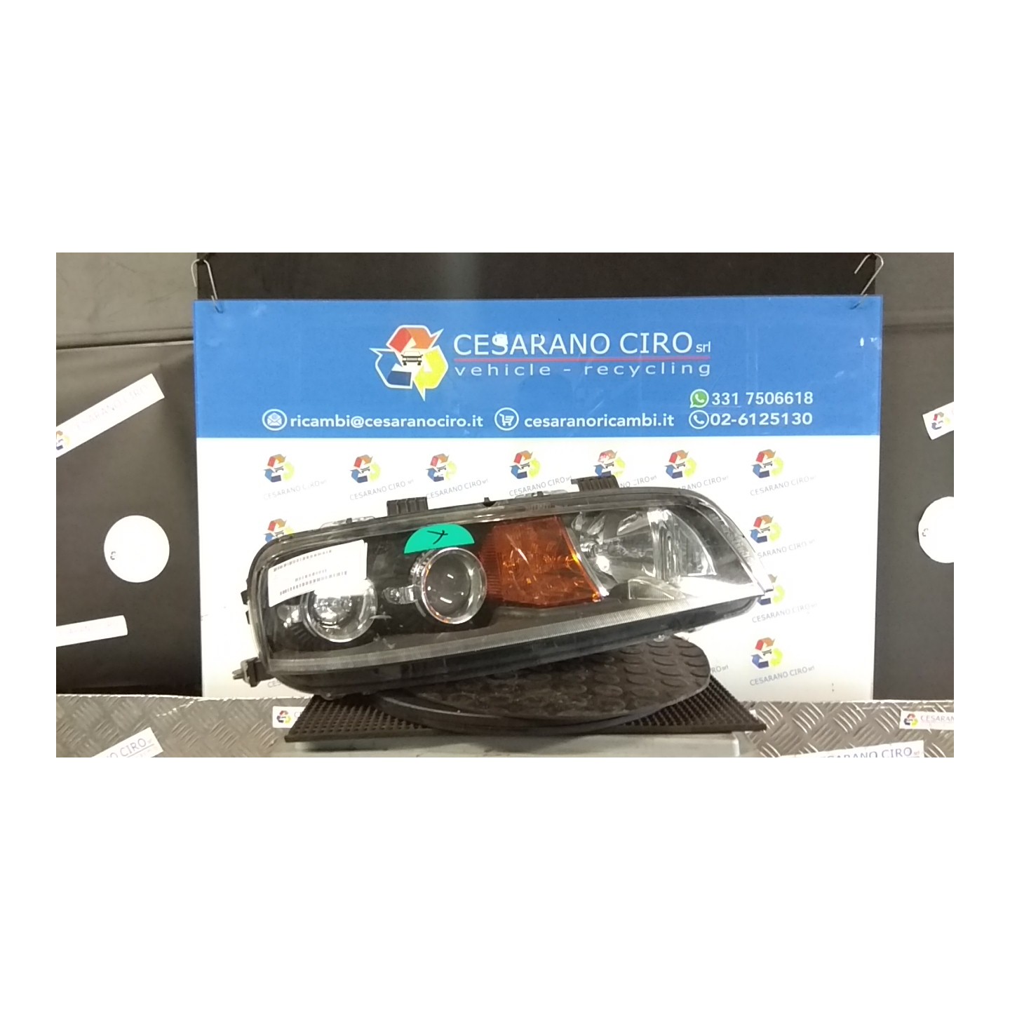 PROIETTORE DX. 025 FIAT PUNTO (1N/1P) (07/99-12/05) 188A4000 51712392