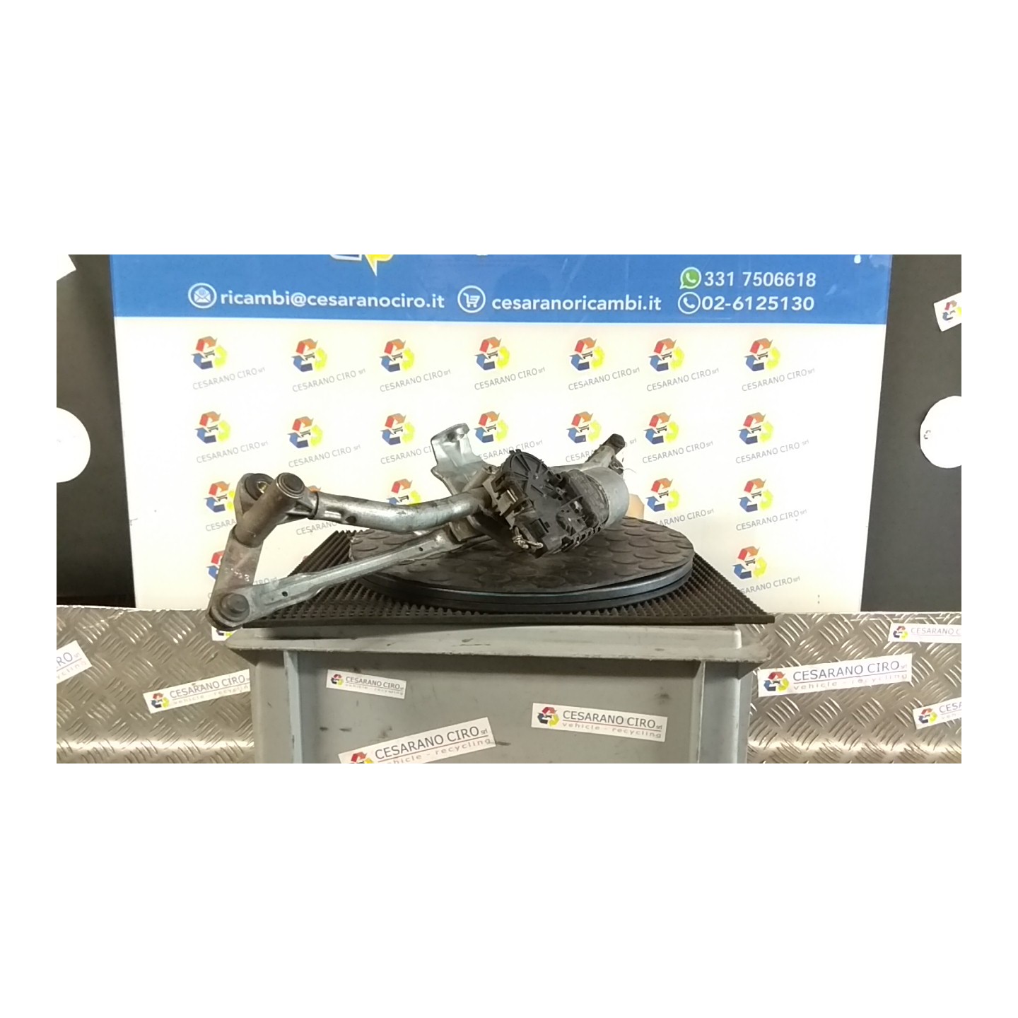 MOTORINO TERGIPARABREZZA 054 SEAT IBIZA (6L) (12/01-08/09) BKY 6Q2955119A