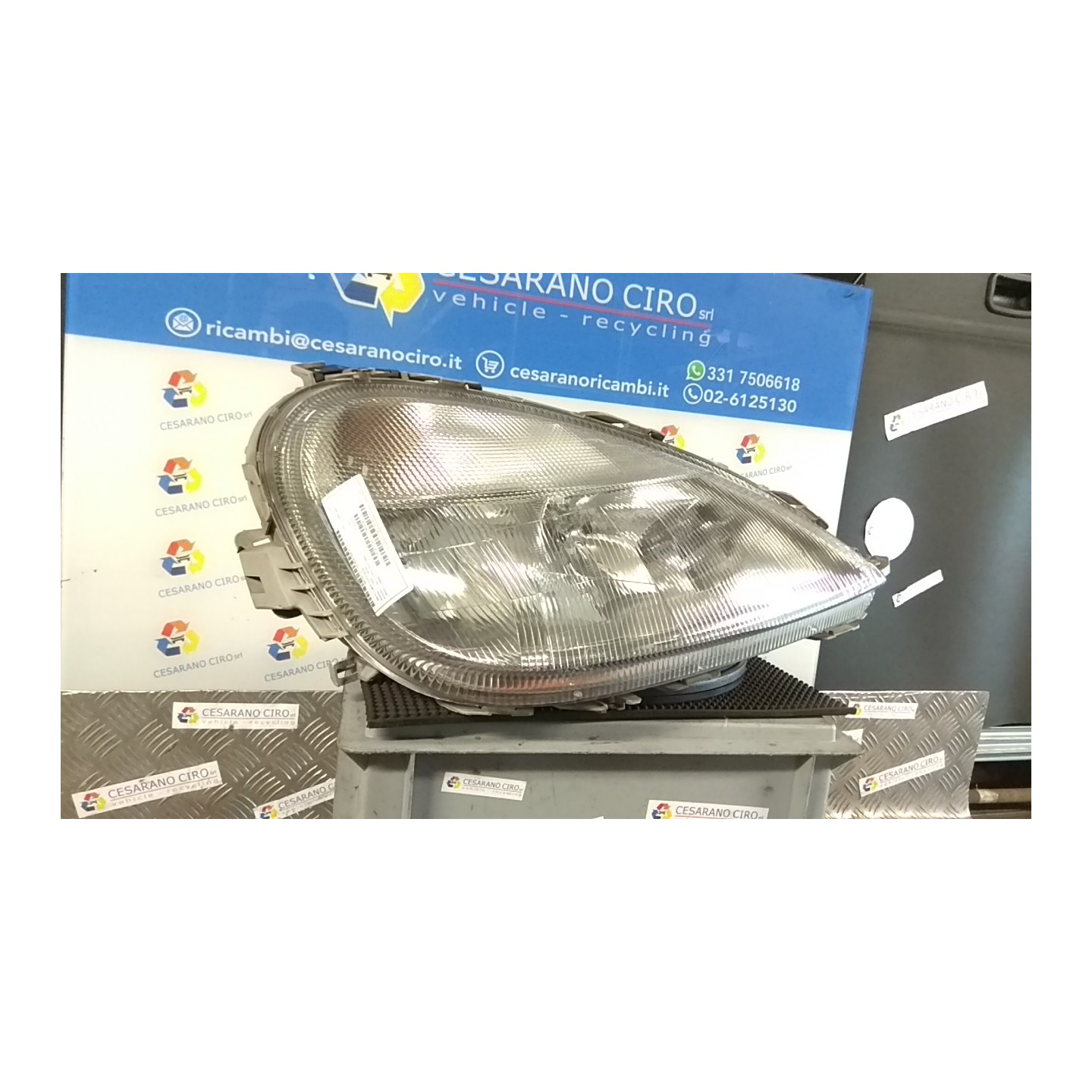 PROIETTORE DX. 124 MERCEDES-BENZ CLASSE A (W168) (10/97-02/01) 668941 A1688201061