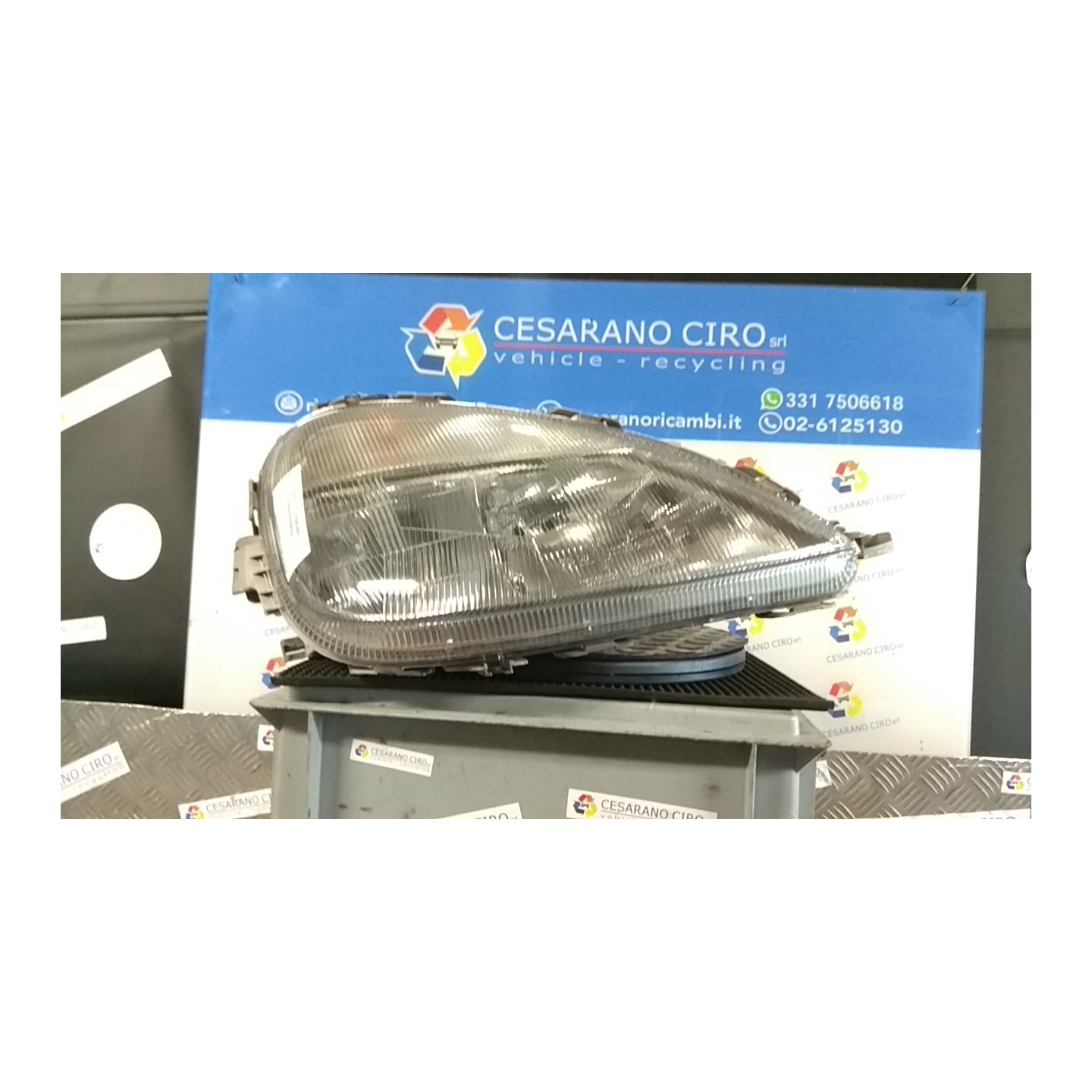 PROIETTORE DX. 124 MERCEDES-BENZ CLASSE A (W168) (10/97-02/01) 668941 A1688201061