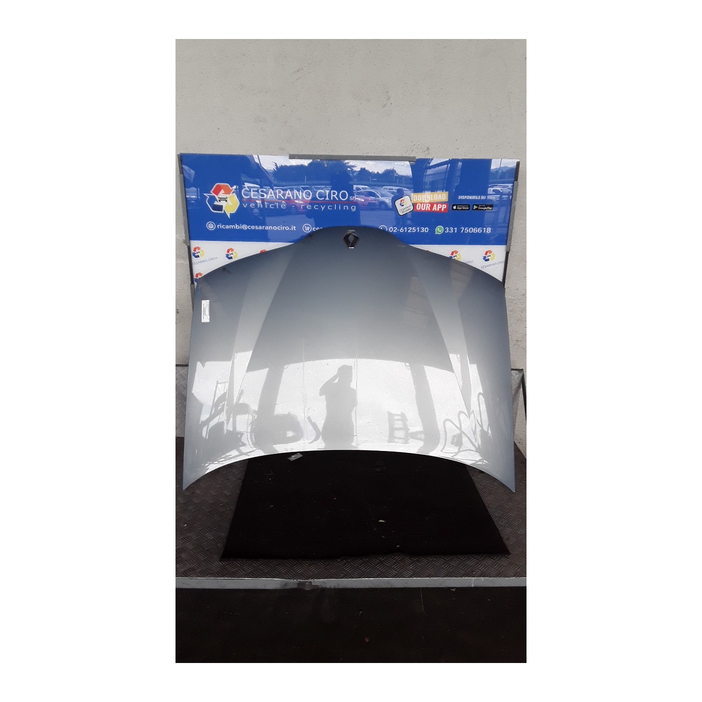 COFANO ANT. 127 RENAULT LAGUNA 2A SERIE (03/01-09/07) F4PC7 7751471641