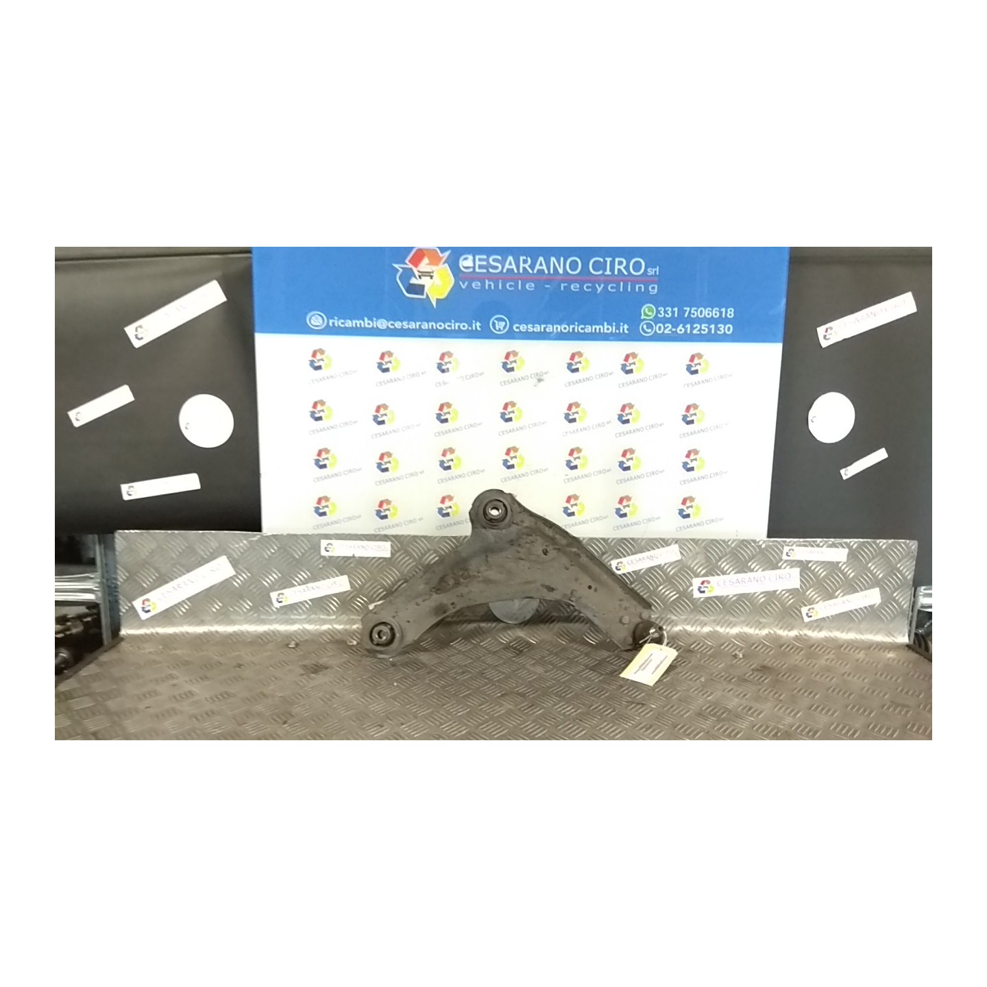 BRACCIO OSCILLANTE SOSP. ANT. DX. 016 RENAULT LAGUNA 2A SERIE (03/01-09/07) F4PC7 545002029R