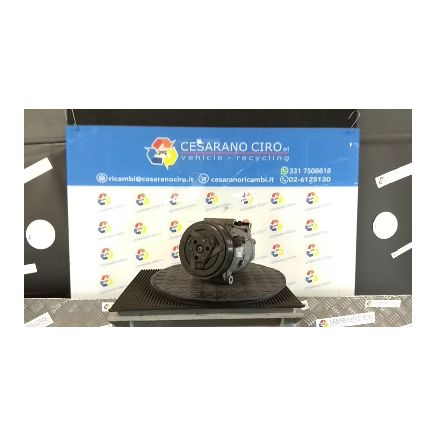 COMPRESSORE A/C 025 RENAULT MEGANE 2A SERIE (02/06-08/09) F9QK8 8200678499