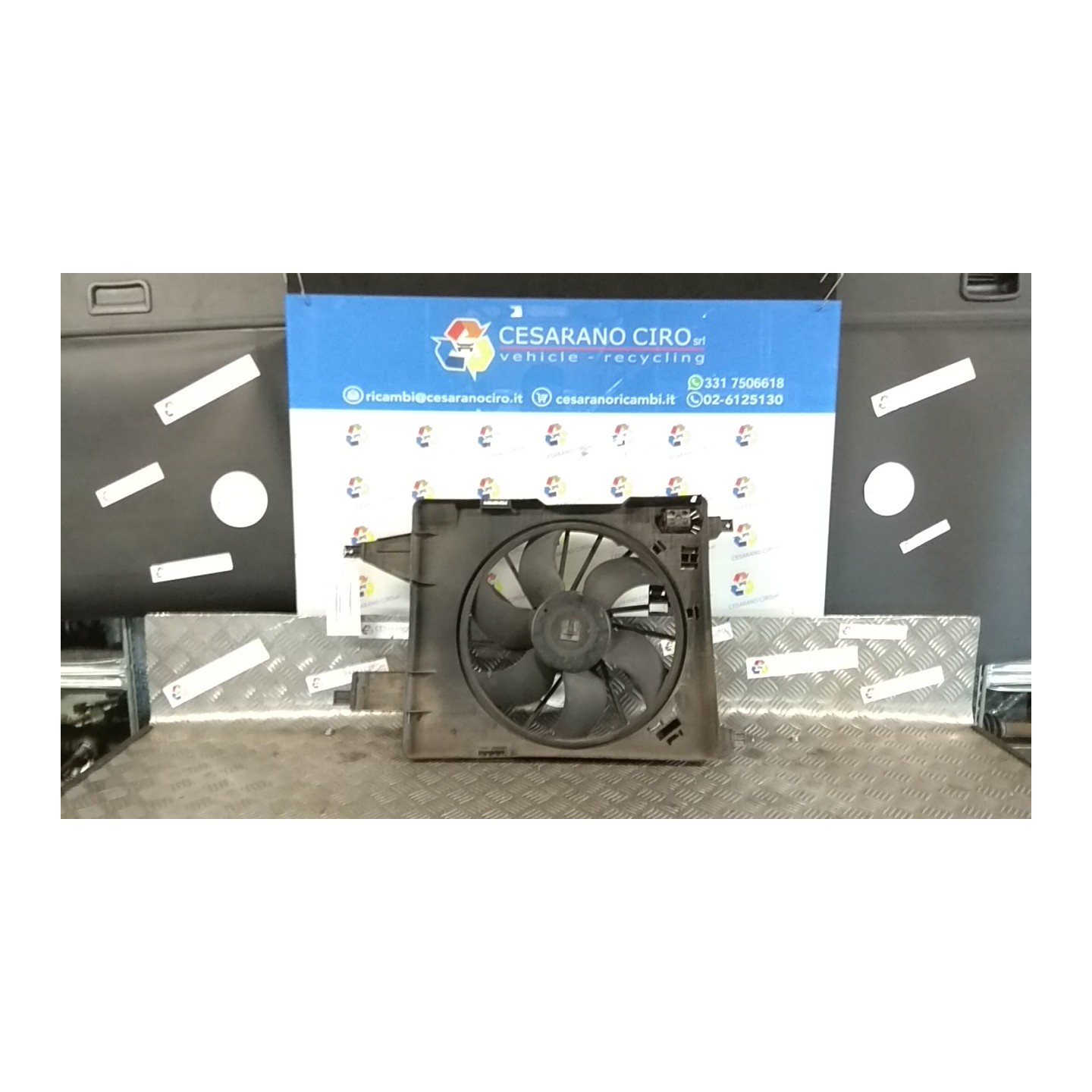 ELETTROVENTOLA 062 RENAULT SCENIC 2A SERIE (06/03-08/09) K9KF7 7701057254