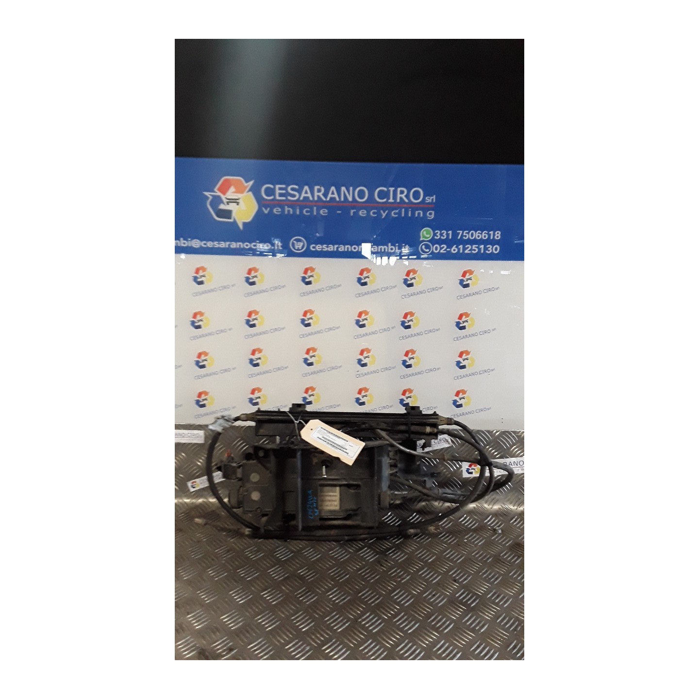 ARGANO RUOTA DI SCORTA 063 RENAULT SCENIC 2A SERIE (06/03-08/09) K9KF7 NBA012019041021