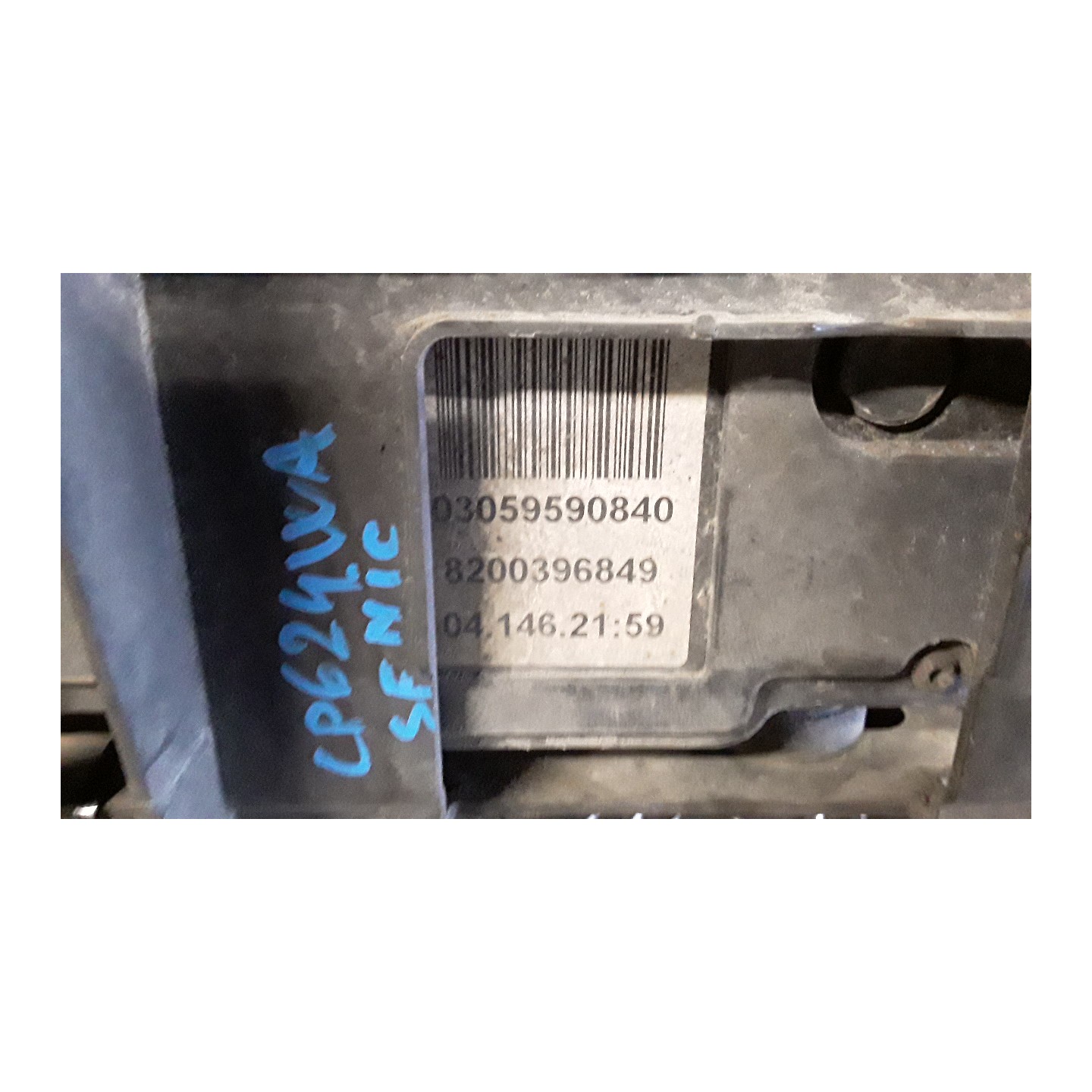 ARGANO RUOTA DI SCORTA 063 RENAULT SCENIC 2A SERIE (06/03-08/09) K9KF7 NBA012019041021