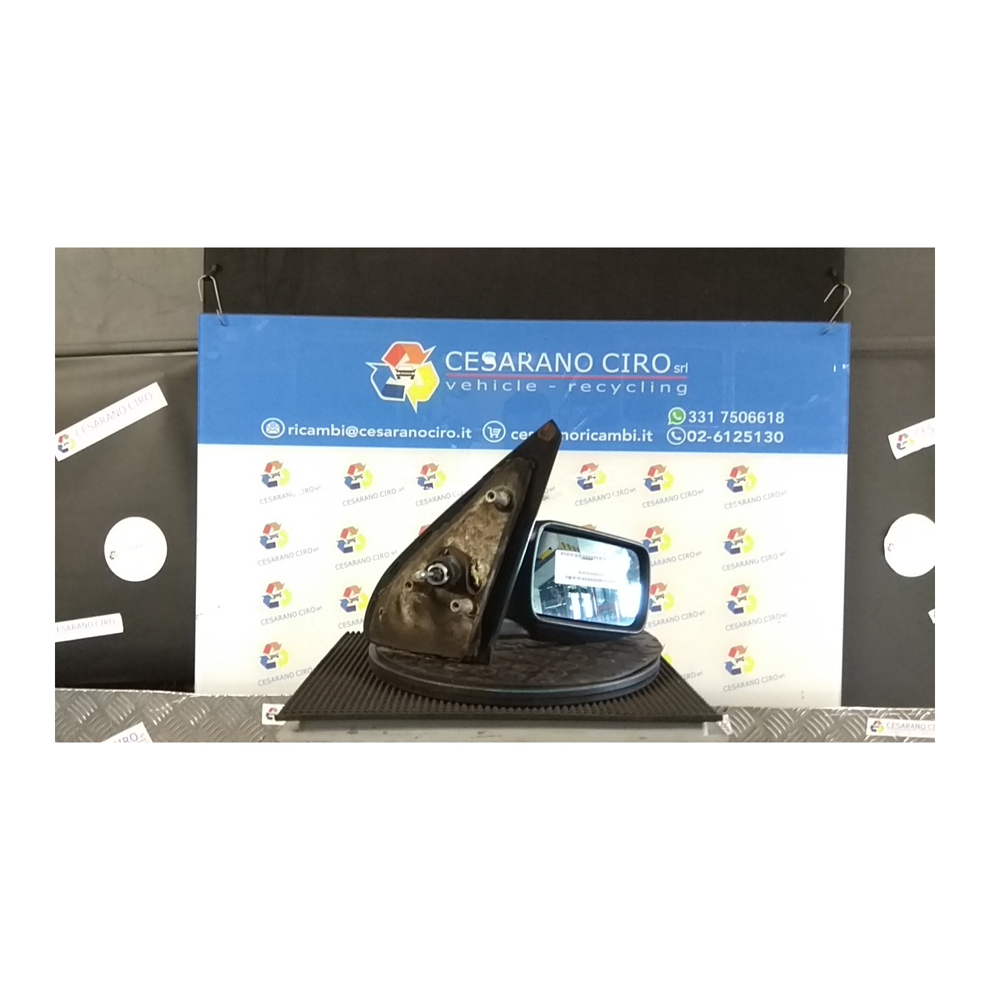 RETROVISORE EST. REGOLAZ. MANUALE DX. 079 ALFA ROMEO 146 (05/95-03/99) 33501 152144080