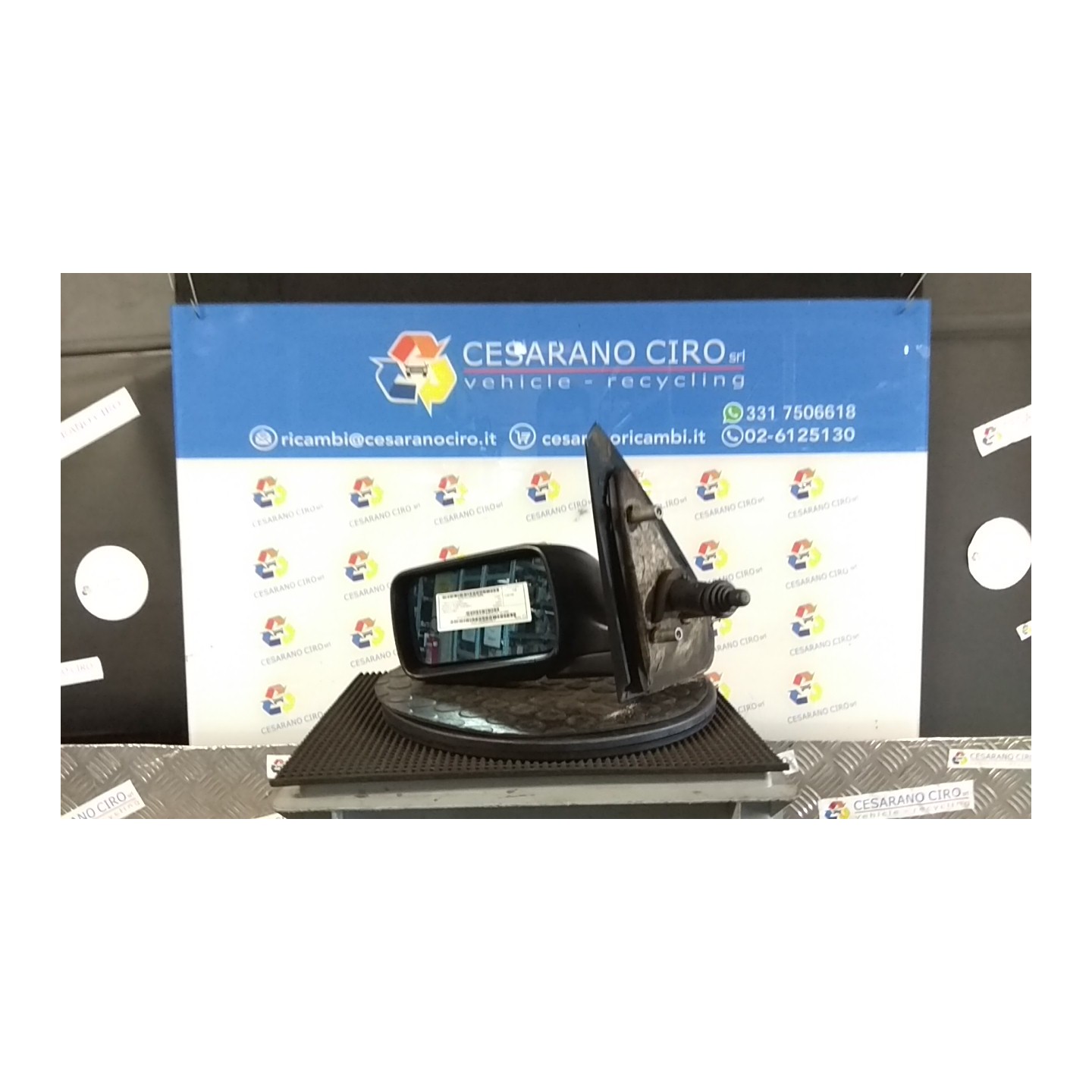 RETROVISORE EST. REGOLAZ. MANUALE SX. 080 ALFA ROMEO 146 (05/95-03/99) 33501 152143080