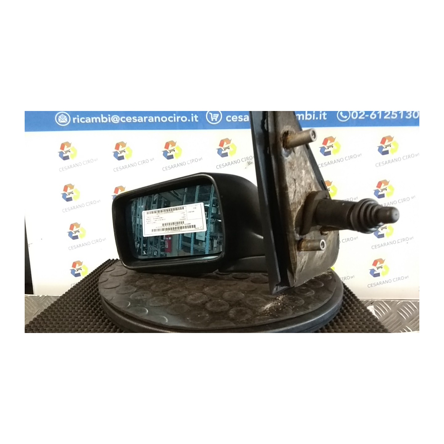 RETROVISORE EST. REGOLAZ. MANUALE SX. 080 ALFA ROMEO 146 (05/95-03/99) 33501 152143080