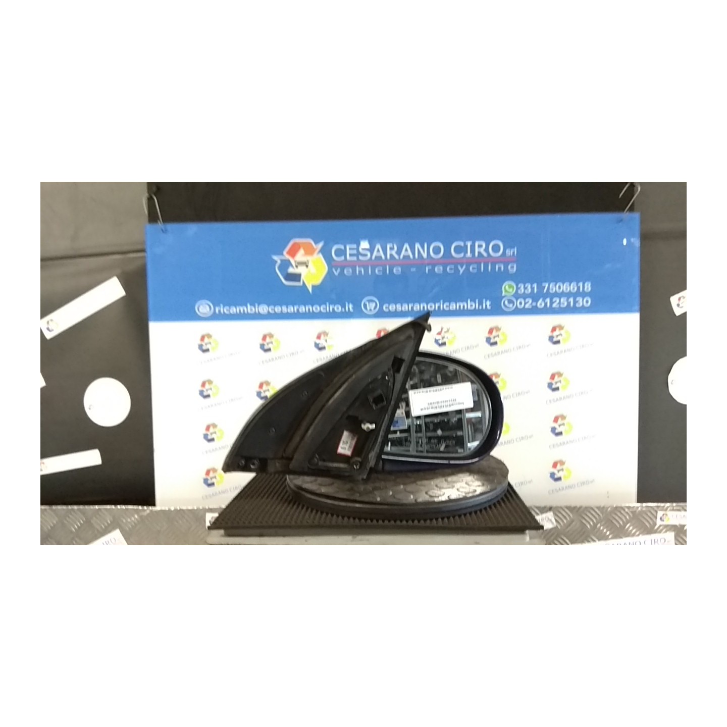 RETROVISORE EST. REGOLAZ. ELETTR. DX. 129 KIA CARNIVAL 1A SERIE (04/99-12/06 J3 0K54F69120XX