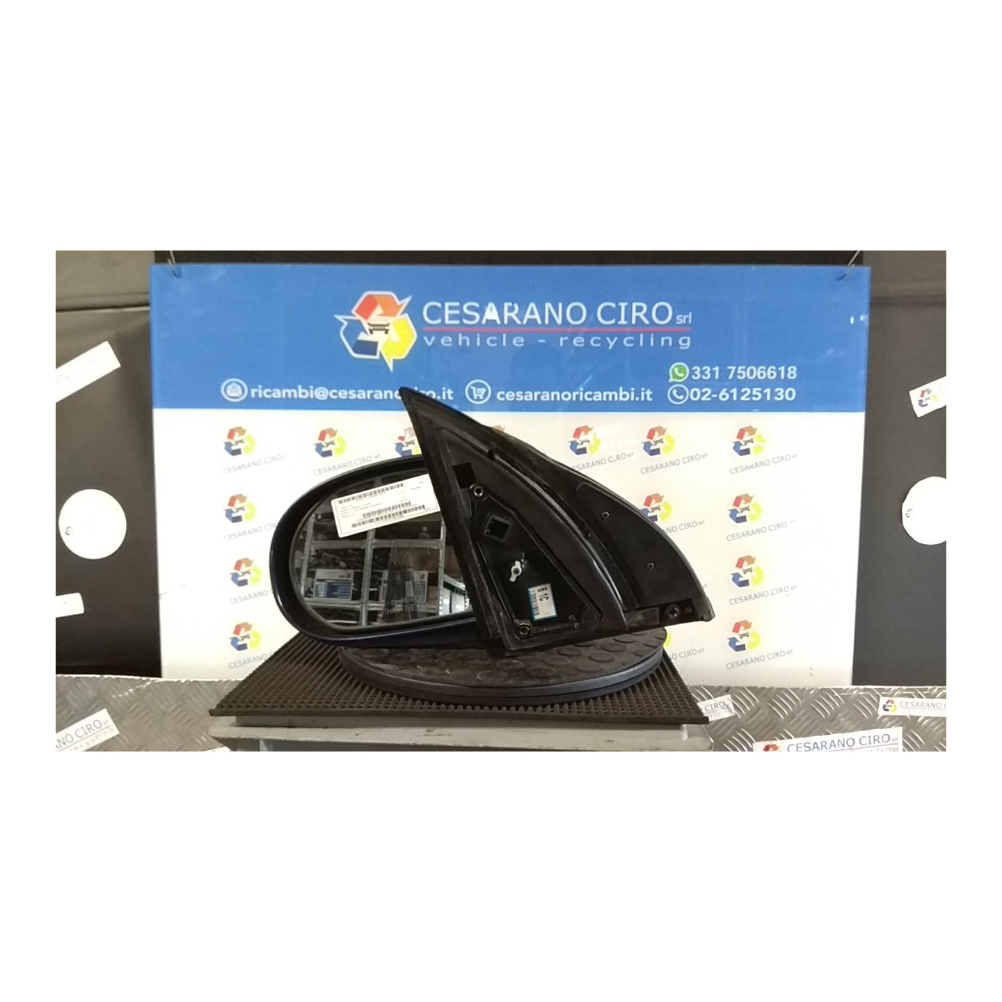 RETROVISORE EST. REGOLAZ. ELETTR. SX. 130 KIA CARNIVAL 1A SERIE (04/99-12/06 J3 0K54F69180XX