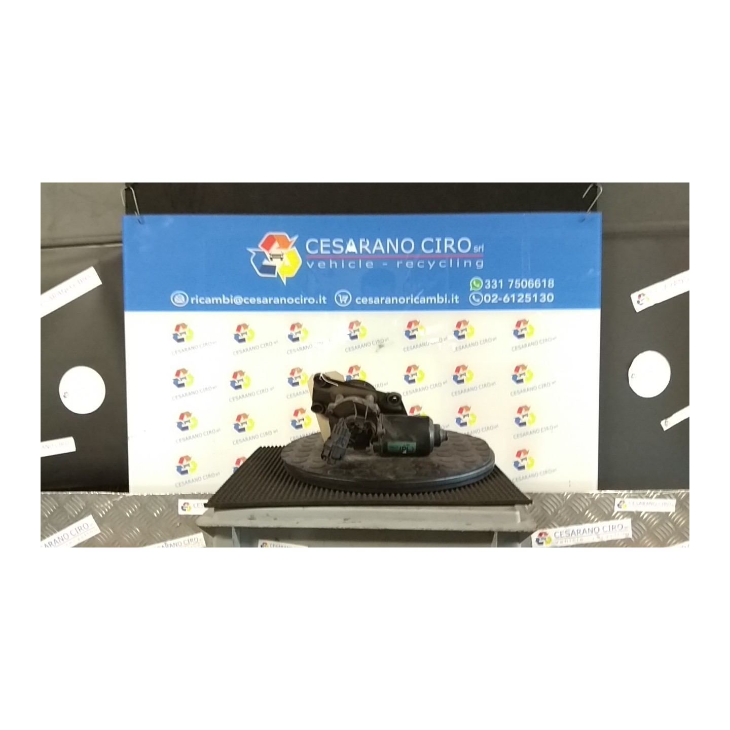 MOTORINO TERGILUNOTTO PC 138 CHEVROLET (DAEWOO) KALOS (T200) (01/05-10/08) B12S1 96543071