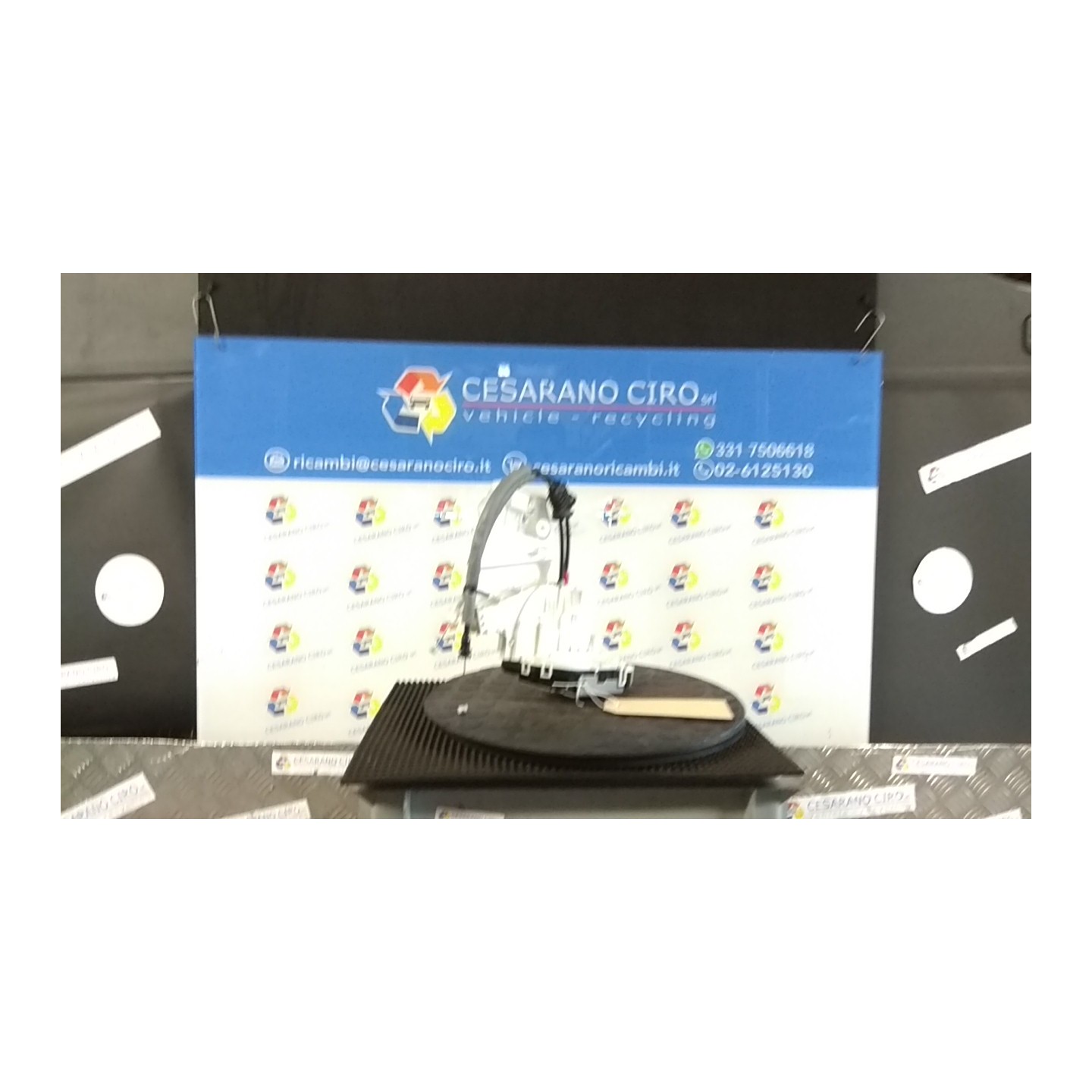 SERRATURA PORTA POST. SX. 015 FIAT 500X (6X) (07/18-12/22) 55263842 52139904