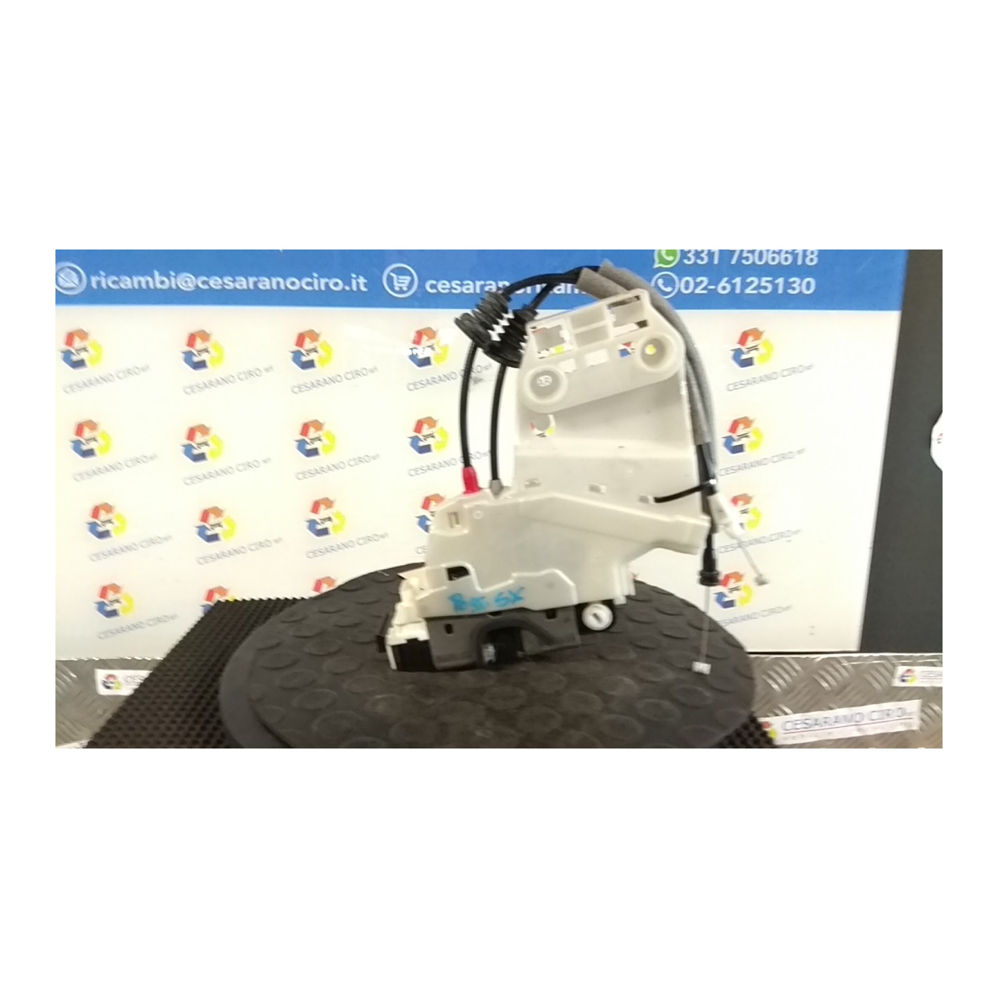 SERRATURA PORTA POST. SX. 015 FIAT 500X (6X) (07/18-12/22) 55263842 52139904