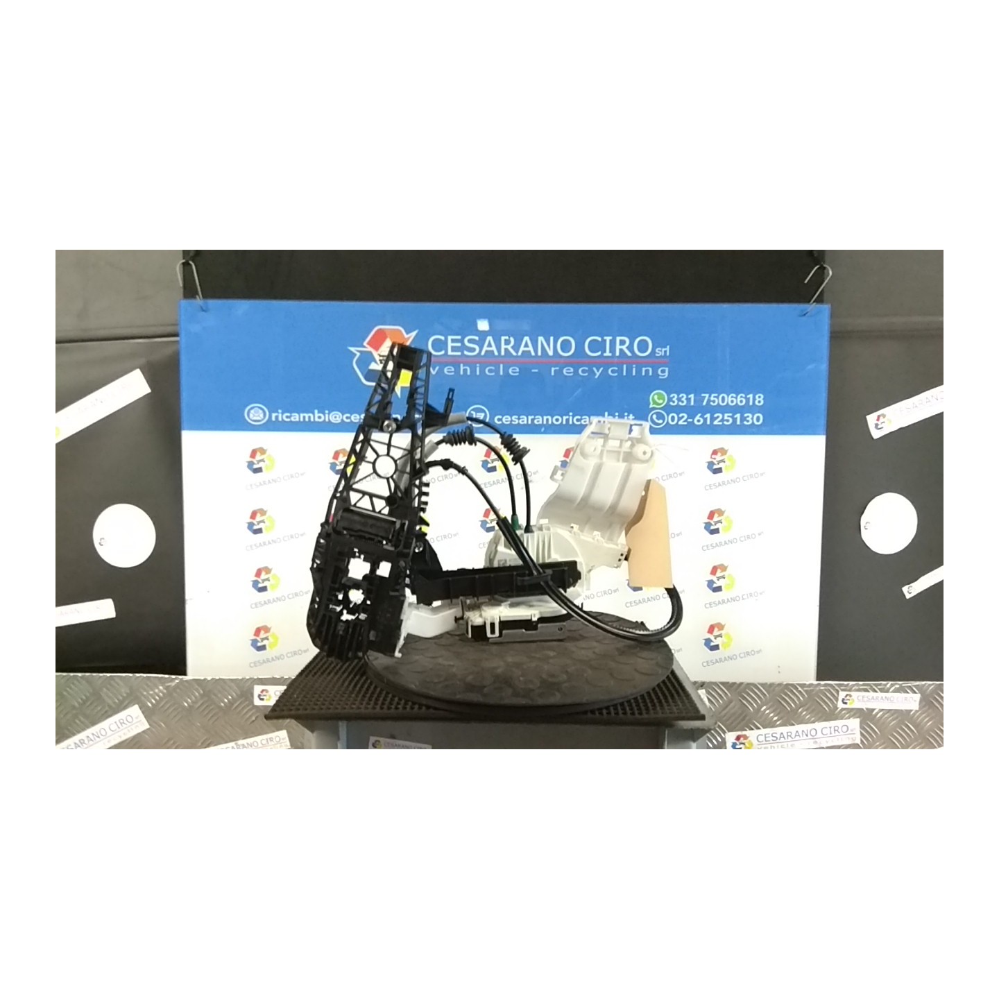SERRATURA PORTA ANT. DX. 016 FIAT 500X (6X) (07/18-12/22) 55263842 52139900