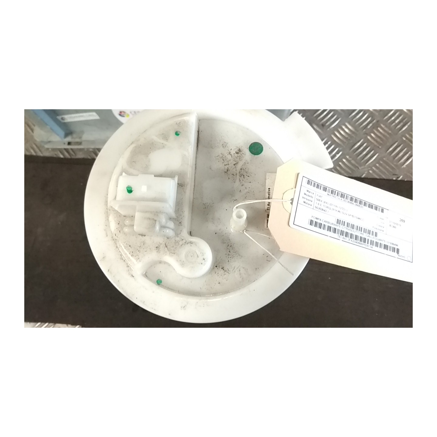 POMPA CARBURANTE C/TRASDUTTORE (GALLEGGIANTE) 033 FIAT 500X (6X) (07/18-12/22) 55263842 51935898