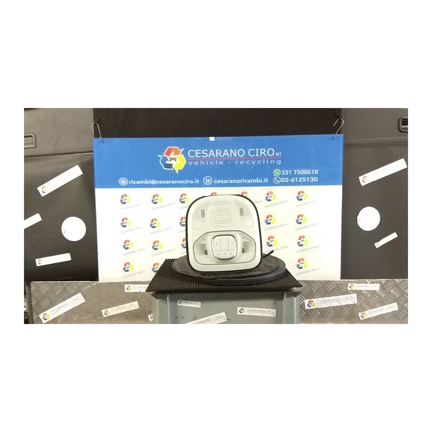 LUCE CORTESIA ANT. TETTO VARIANTE 2 034 FIAT 500X (6X) (07/18-12/22) 55263842 735610946