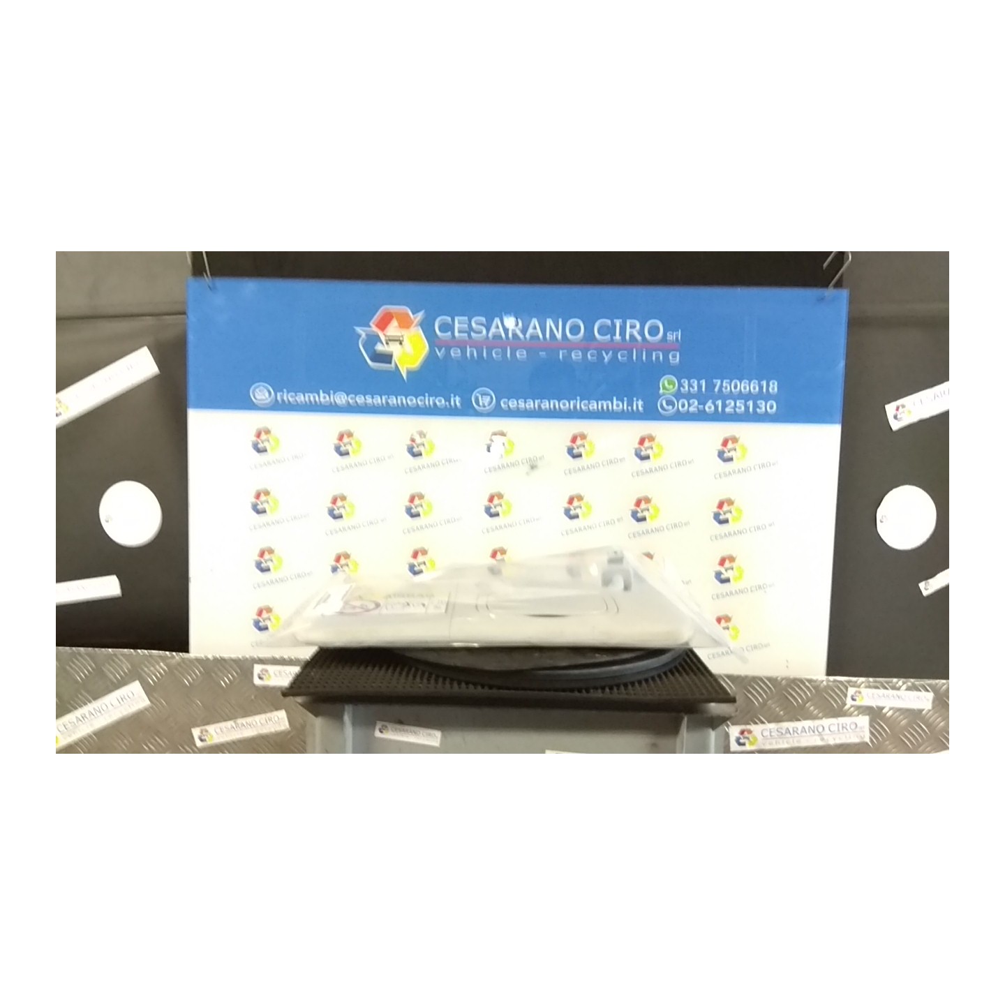 ALETTA PARASOLE PARABREZZA DX. 046 FIAT 500X (6X) (07/18-12/22) 55263842 735683323