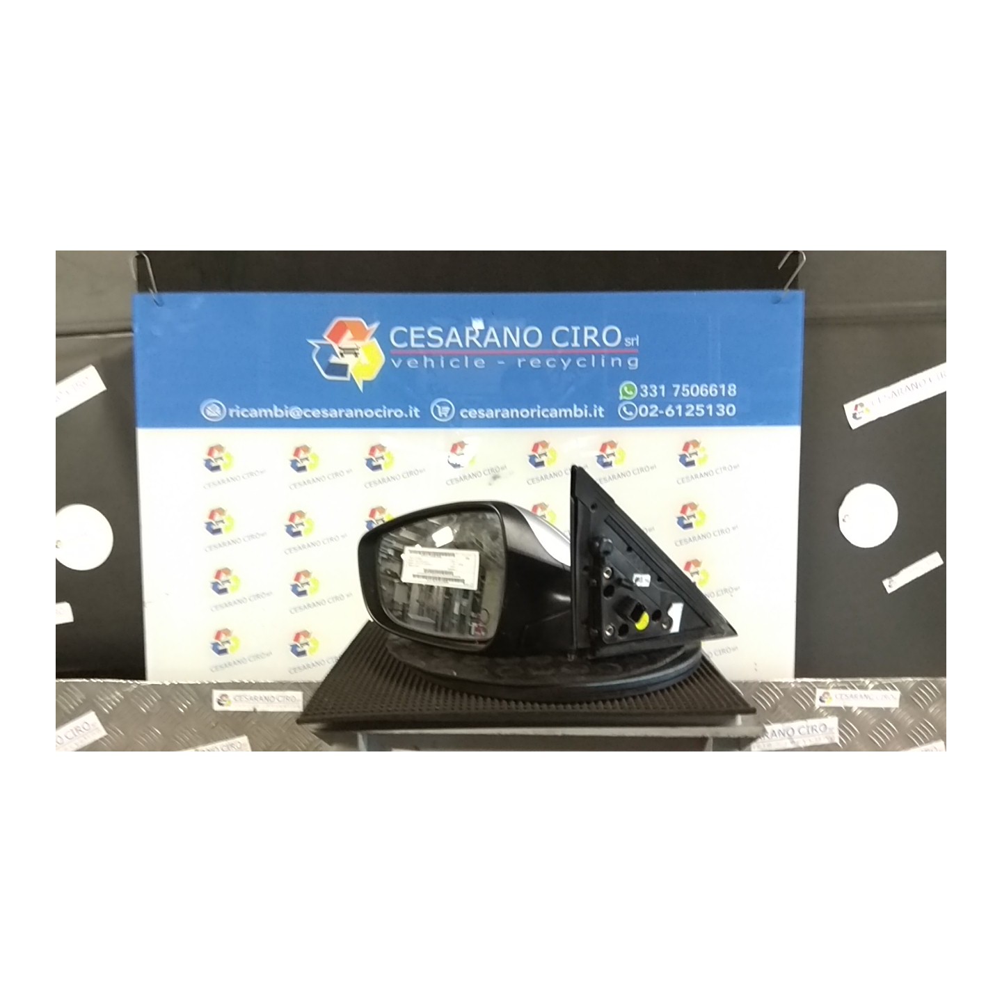 RETROVISORE EST. REGOLAZ. ELETTR. RI SX. 055 HYUNDAI VELOSTER (07/11-) G4FD 876102V160