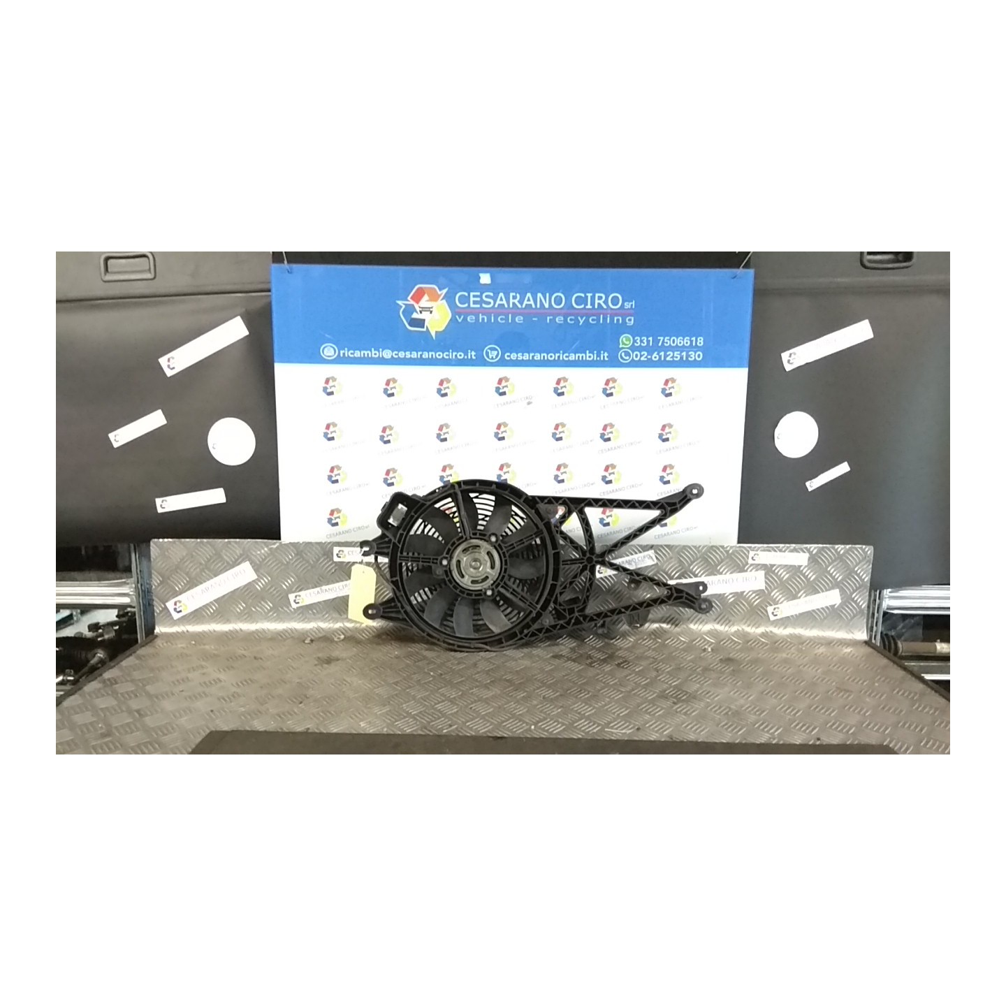 ELETTROVENTOLA SOFFIANTE 069 OPEL MERIVA (X03) (03/03-12/10) Z17DTH 13178204