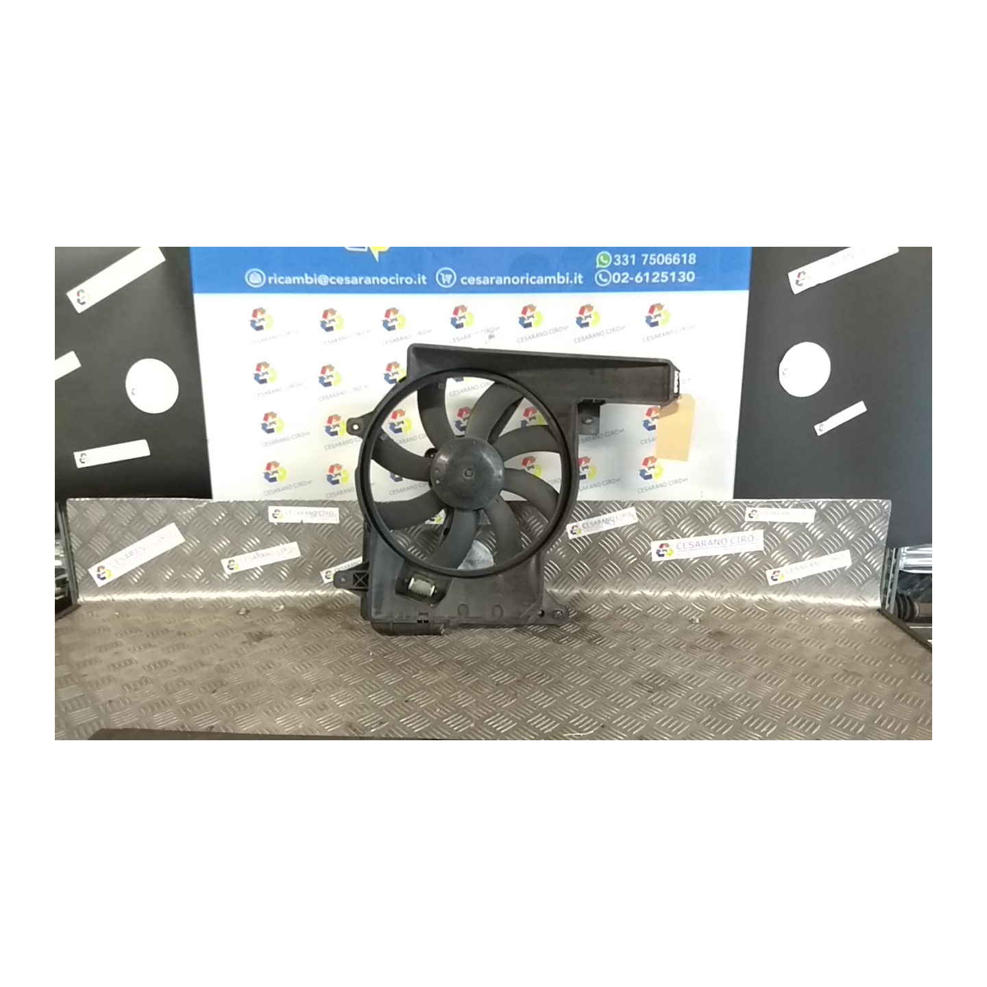 ELETTROVENTOLA 072 OPEL MERIVA (X03) (03/03-12/10) Z17DTH 13225932