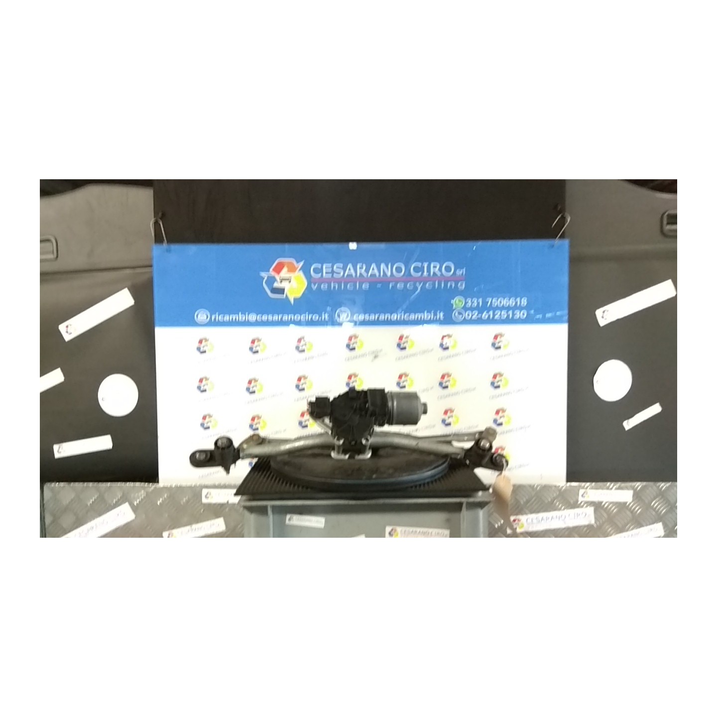 MECCANISMO TERGIPARABREZZA CON MOTORINO 066 FIAT CROMA (2T) (04/05-10/07) 939A1000 51708219