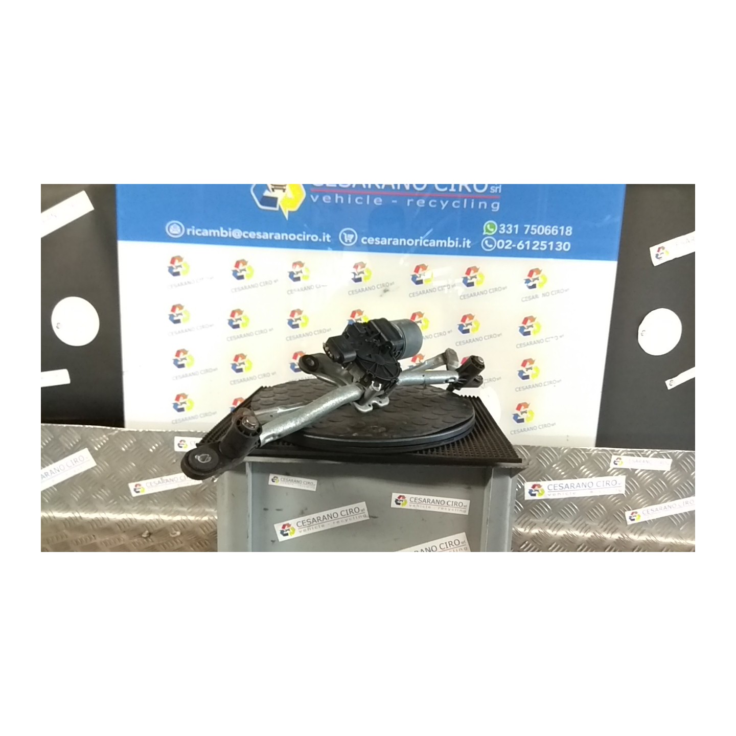 MECCANISMO TERGIPARABREZZA CON MOTORINO 066 FIAT CROMA (2T) (04/05-10/07) 939A1000 51708219