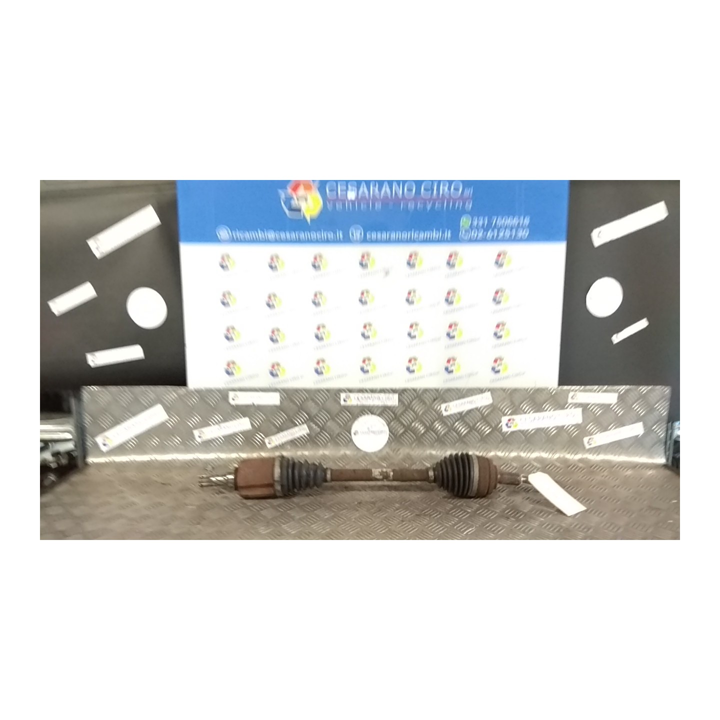 SEMIALBERO ANT. COMPL. SX. 134 DACIA DUSTER (10/13-12/18) K9KG6 391016491R