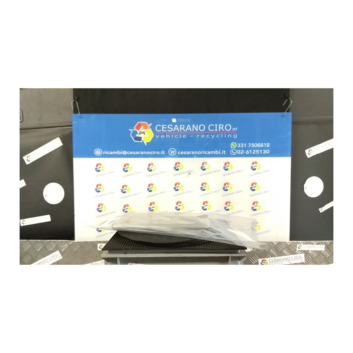 ALETTA PARASOLE PARABREZZA P/ACENTA/TEKNA SX. 073 NISSAN NOTE (E12E) (06/13-) K9K 964011HB1A