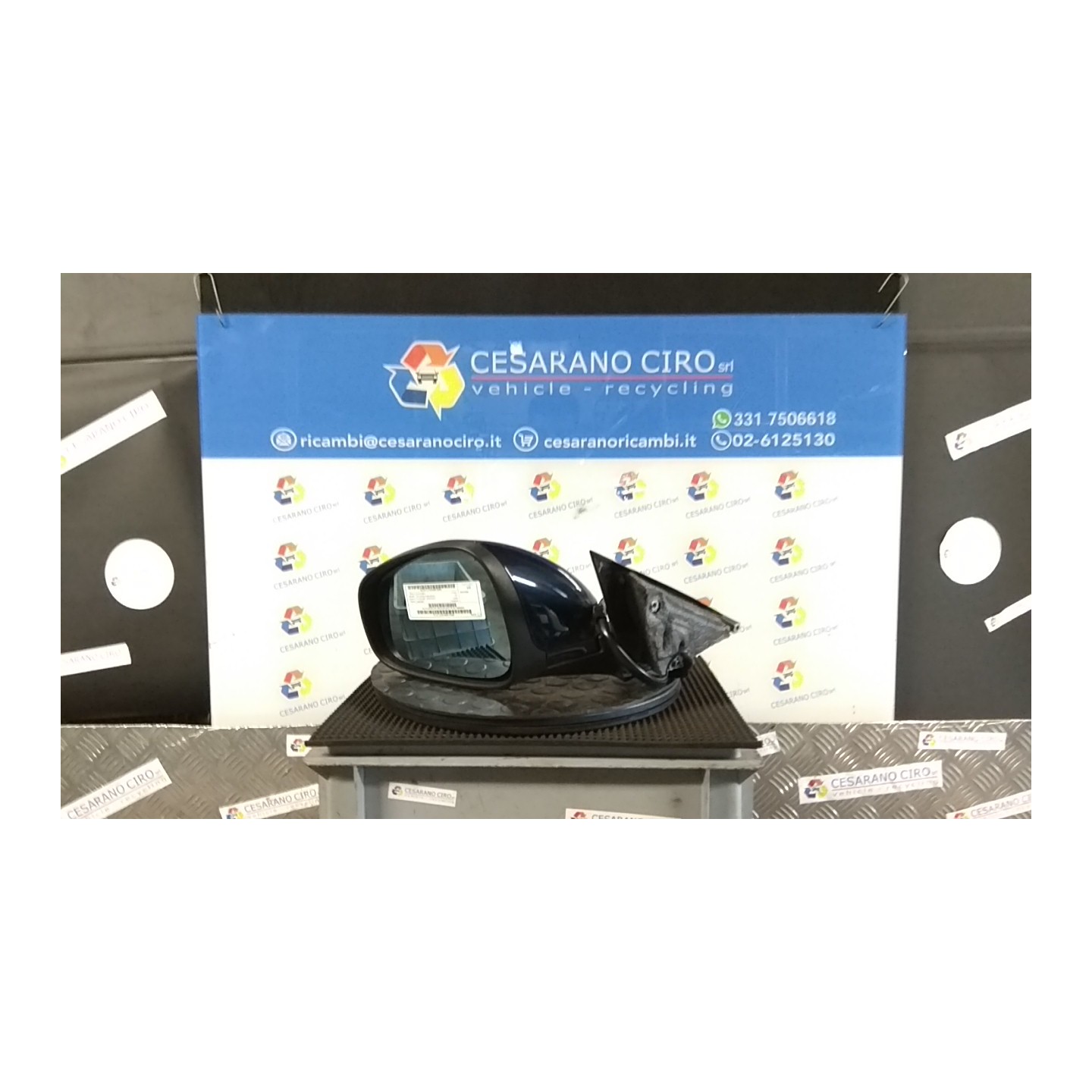 RETROVISORE EST. REGOLAZ. ELETTR. SX. 061 ALFA ROMEO 159 (X3/X9) (07/05-06/13) 939A4000 156053026