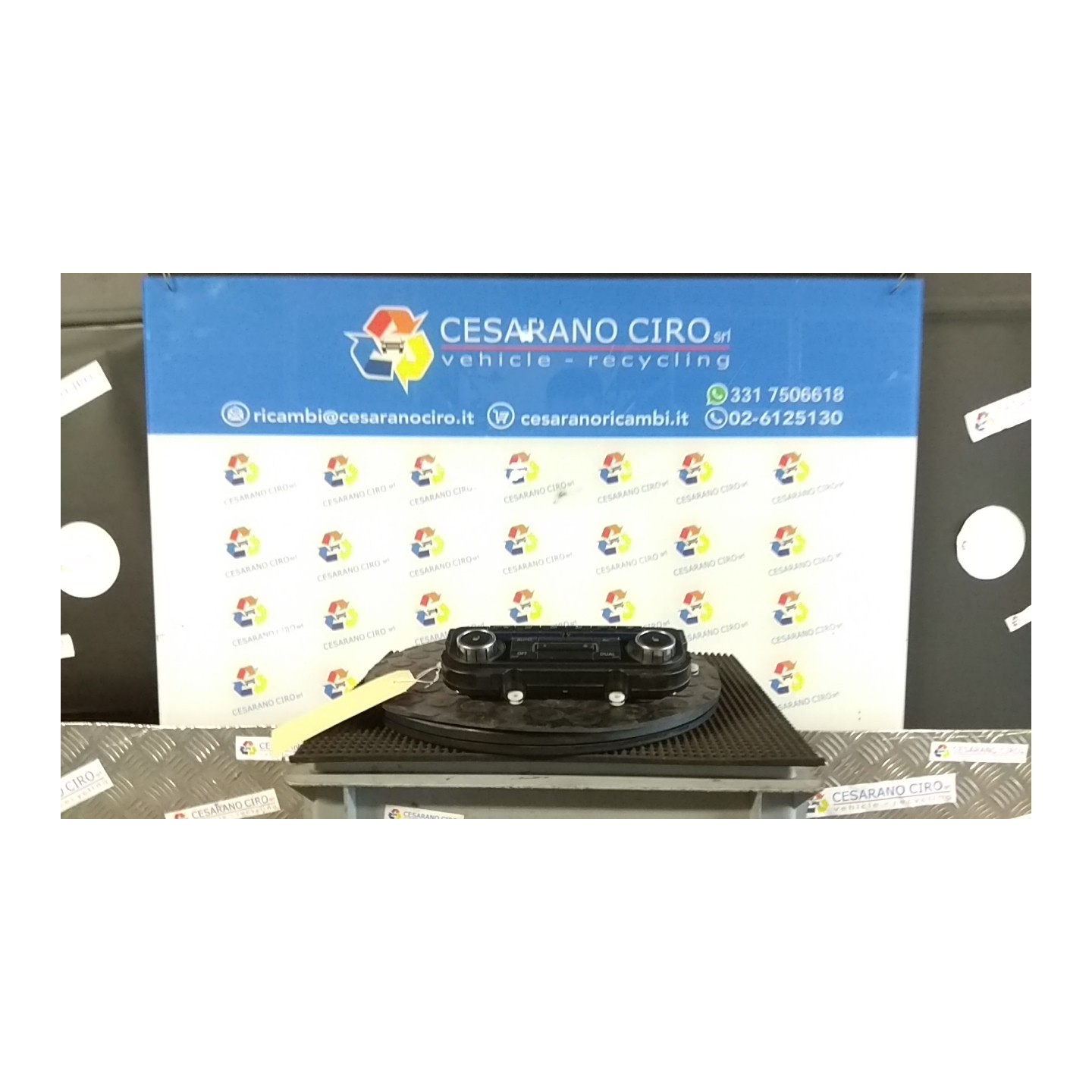 BLOCCO COMANDO CLIMATIZZAZIONE 073 VOLKSWAGEN GOLF (5K/AJ) (09/08-) CBB 1K0819047BRWHS