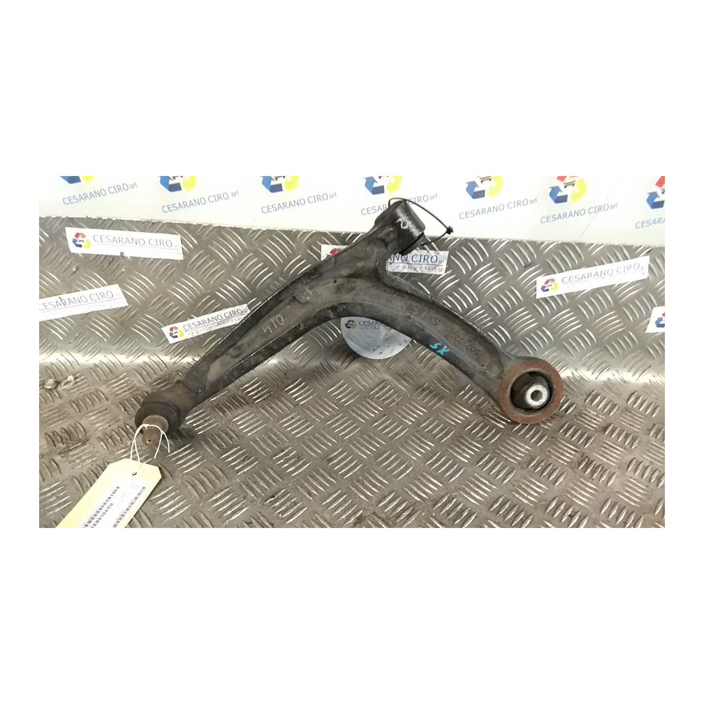 BRACCIO OSCILLANTE SOSP. ANT. SX. 122 FIAT 500 (3P) (07/07-01/15) 169A4000 51857021