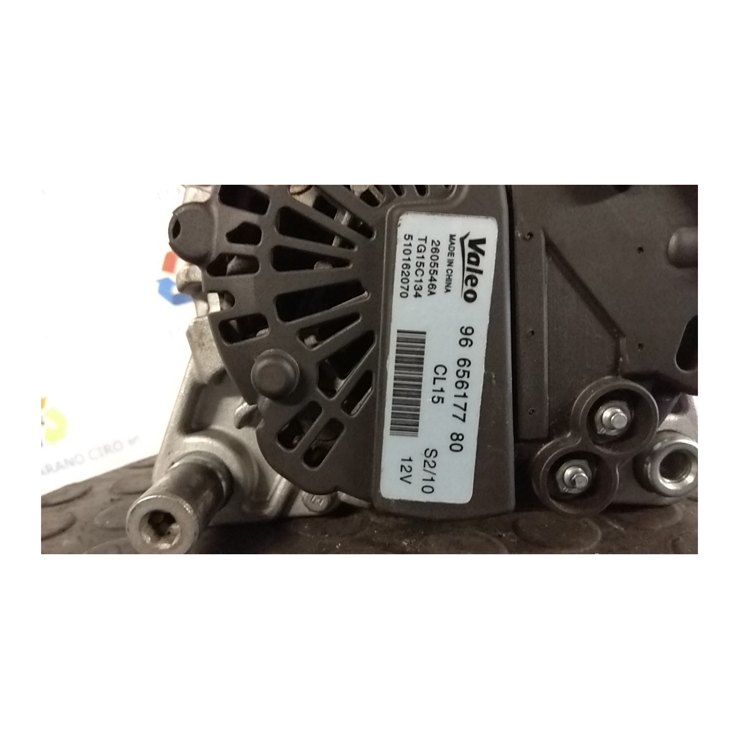 ALTERNATORE 127 PEUGEOT 3008 (04/09-10/13) RHE 9678049480