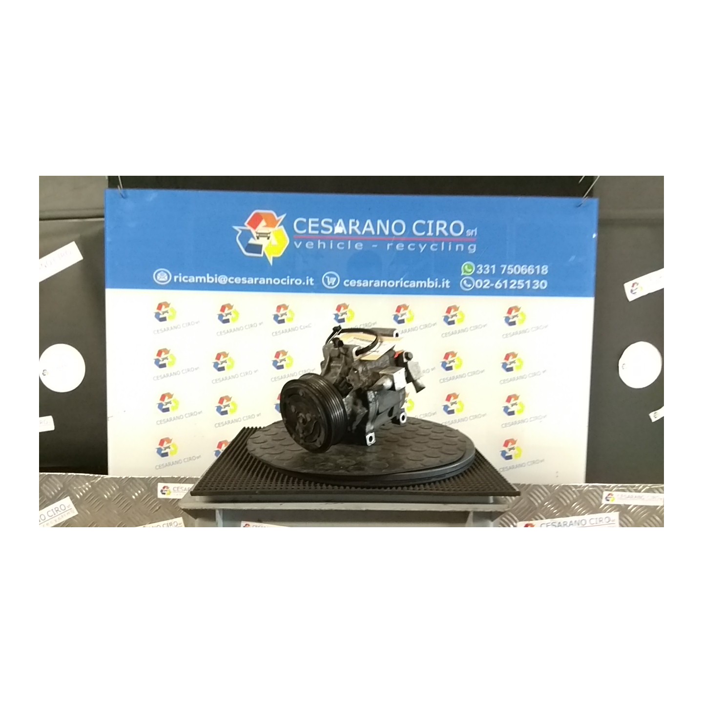 COMPRESSORE A/C 015 FIAT 500 (3P) (07/07-01/15) 169A1000 51746931