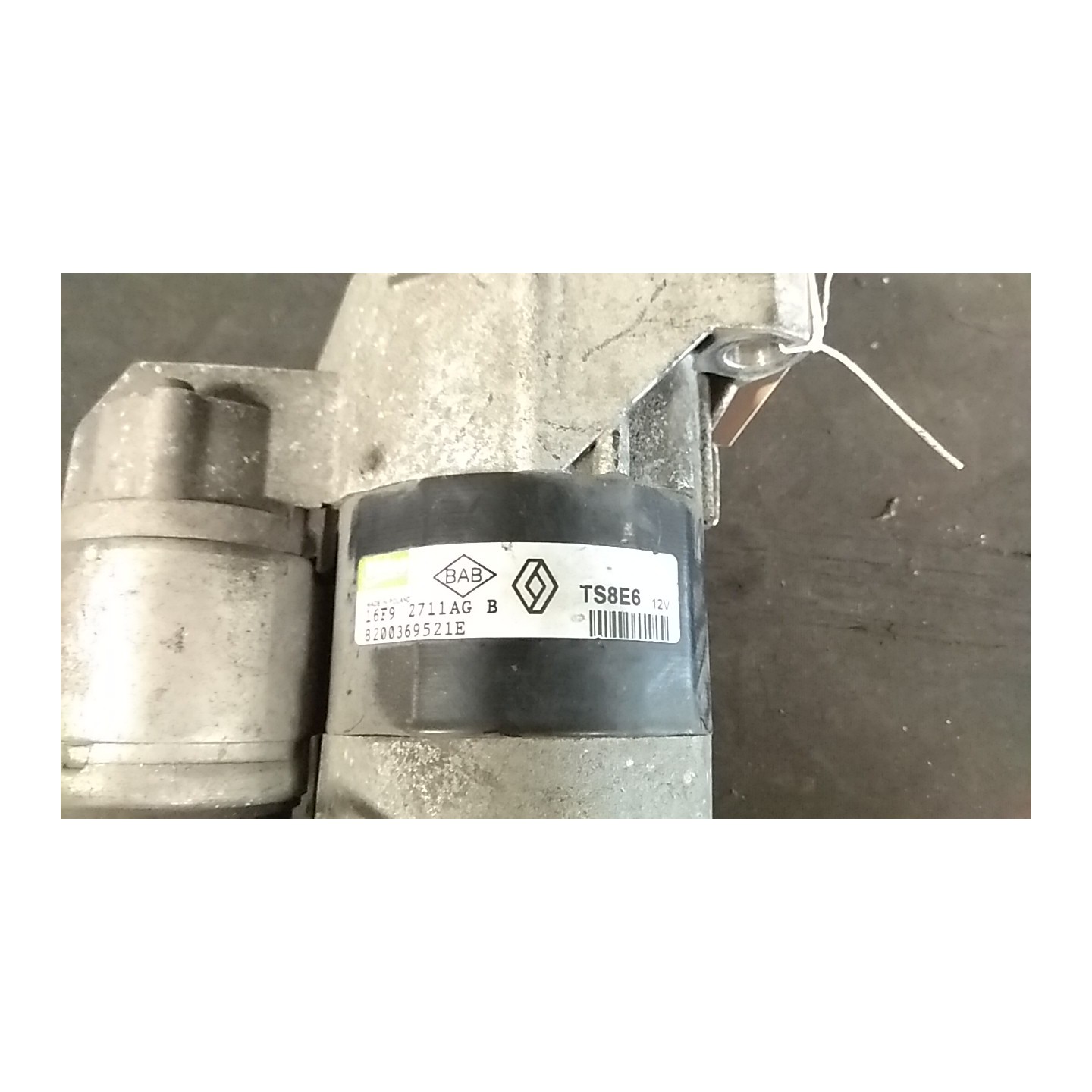 MOTORINO AVVIAMENTO VALEO 019 RENAULT TWINGO 2A SERIE (06/07-02/12) D7FA8 8200369521