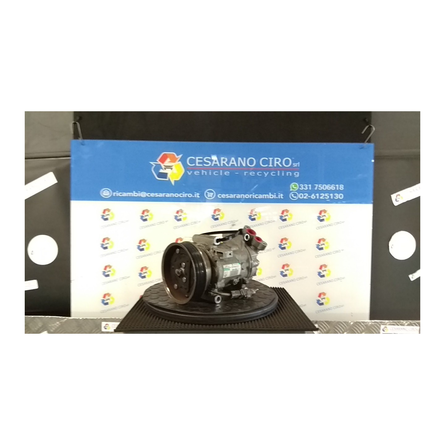 COMPRESSORE A/C 020 RENAULT TWINGO 2A SERIE (06/07-02/12) D7FA8 8200578856