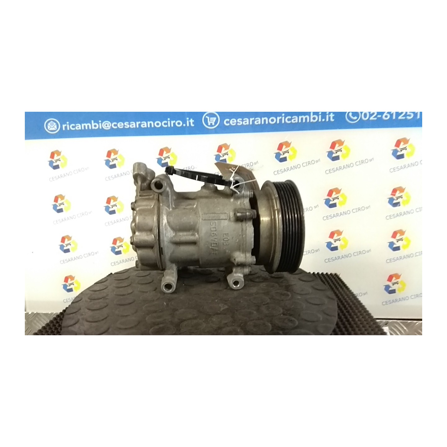 COMPRESSORE A/C 020 RENAULT TWINGO 2A SERIE (06/07-02/12) D7FA8 8200578856