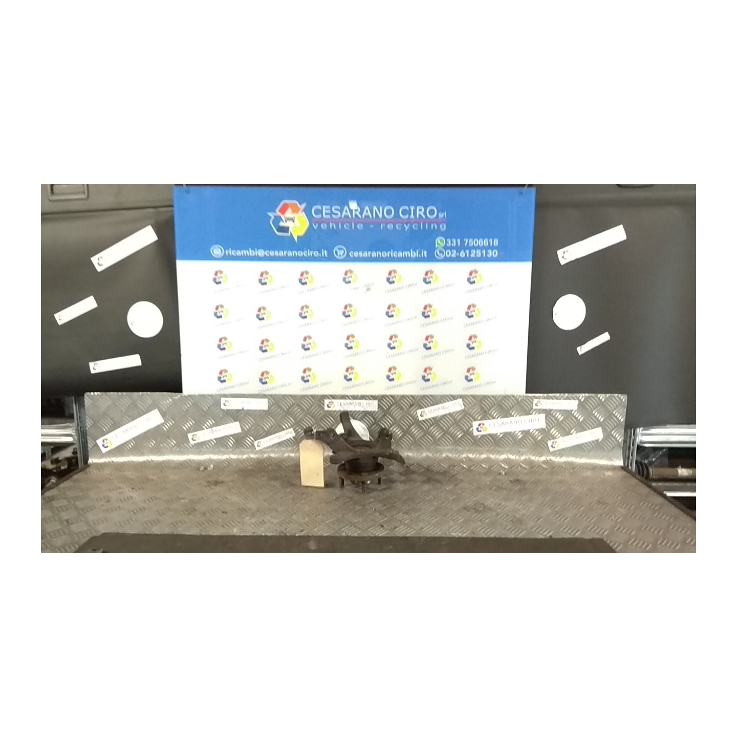 MONTANTE SOSP. ANT. DX. 042 CHEVROLET (DAEWOO) SPARK (M300) (01/10-12/15) B10D1 96682473