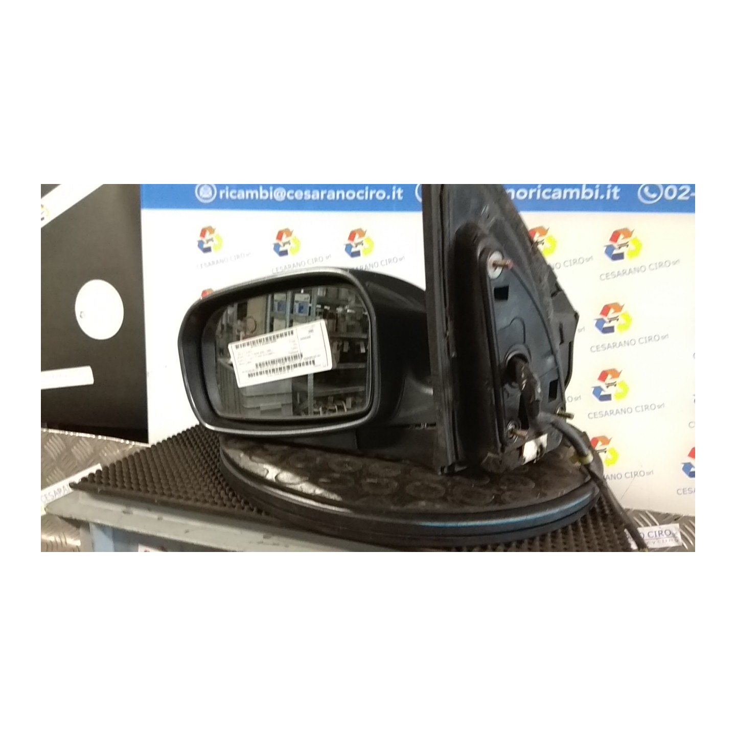 RETROVISORE EST. REGOLAZ. ELETTR. TERMICO ARGENTO SX. 091 HONDA CIVIC 7A SERIE (03/01-12/05) 4EE2 76250S6DG51ZH